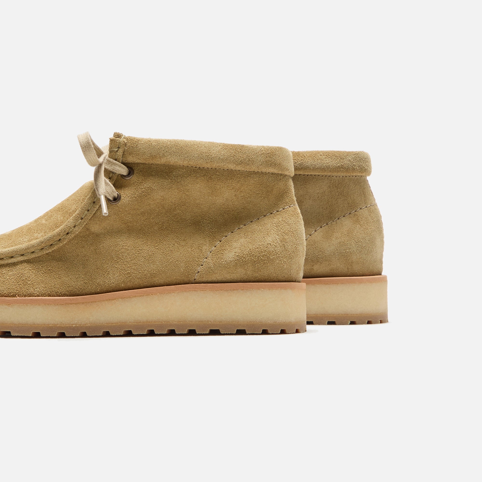 Clarks Wallabee Scout - Dark Sand Suede – Kith Canada