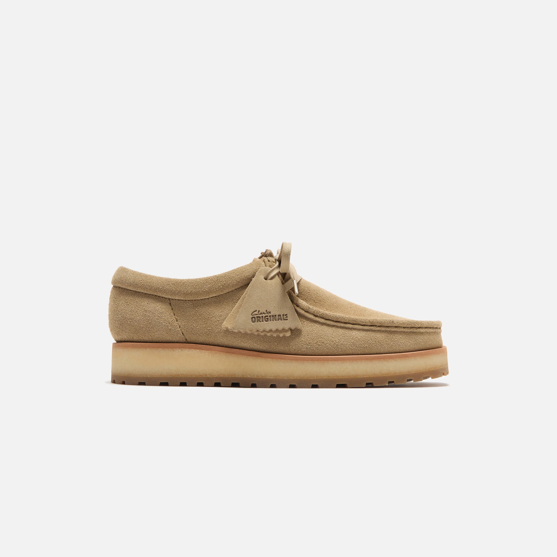 Clarks Wallabee Scout Suede - Dark Sand