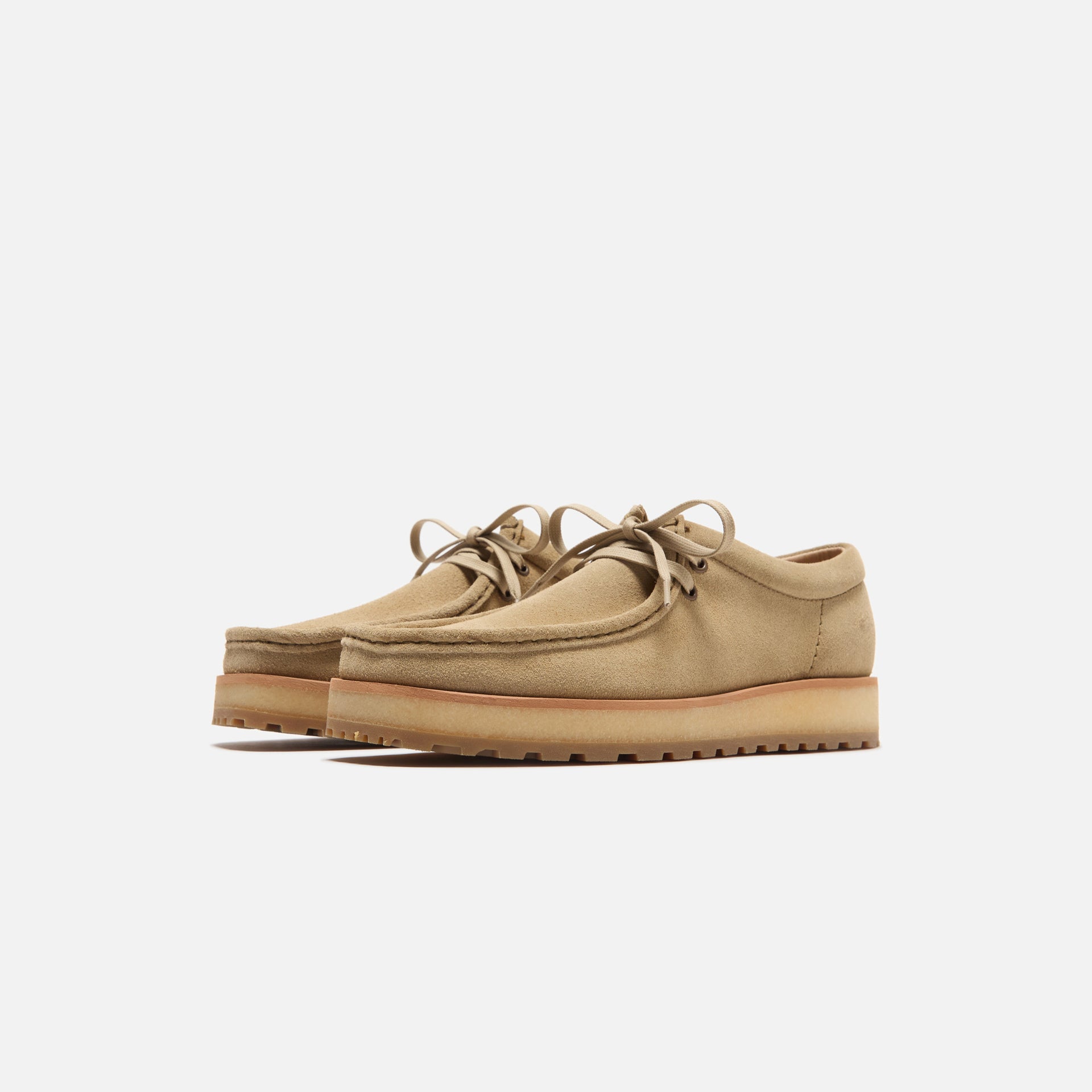 Clarks Wallabee Scout Suede - Dark Sand