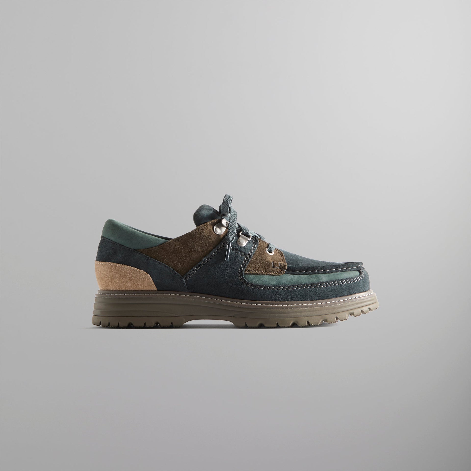 8th St by Ronnie Fieg for Clarks Originals Sunderland - Dark Teal Combi PH