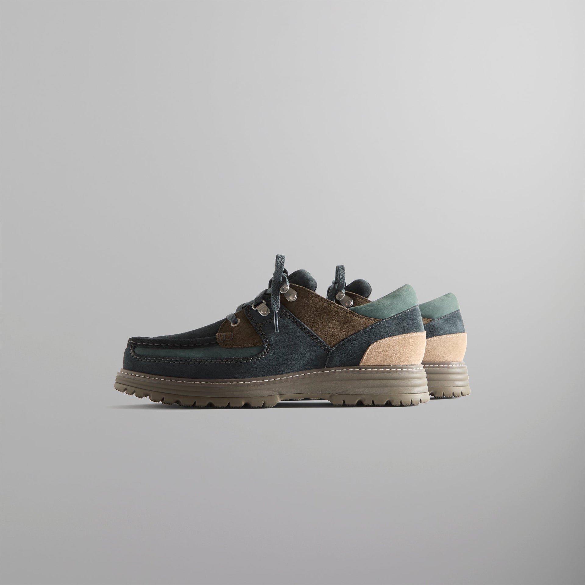 8th St by Ronnie Fieg for Clarks Originals Sunderland - Dark Teal Combi PH