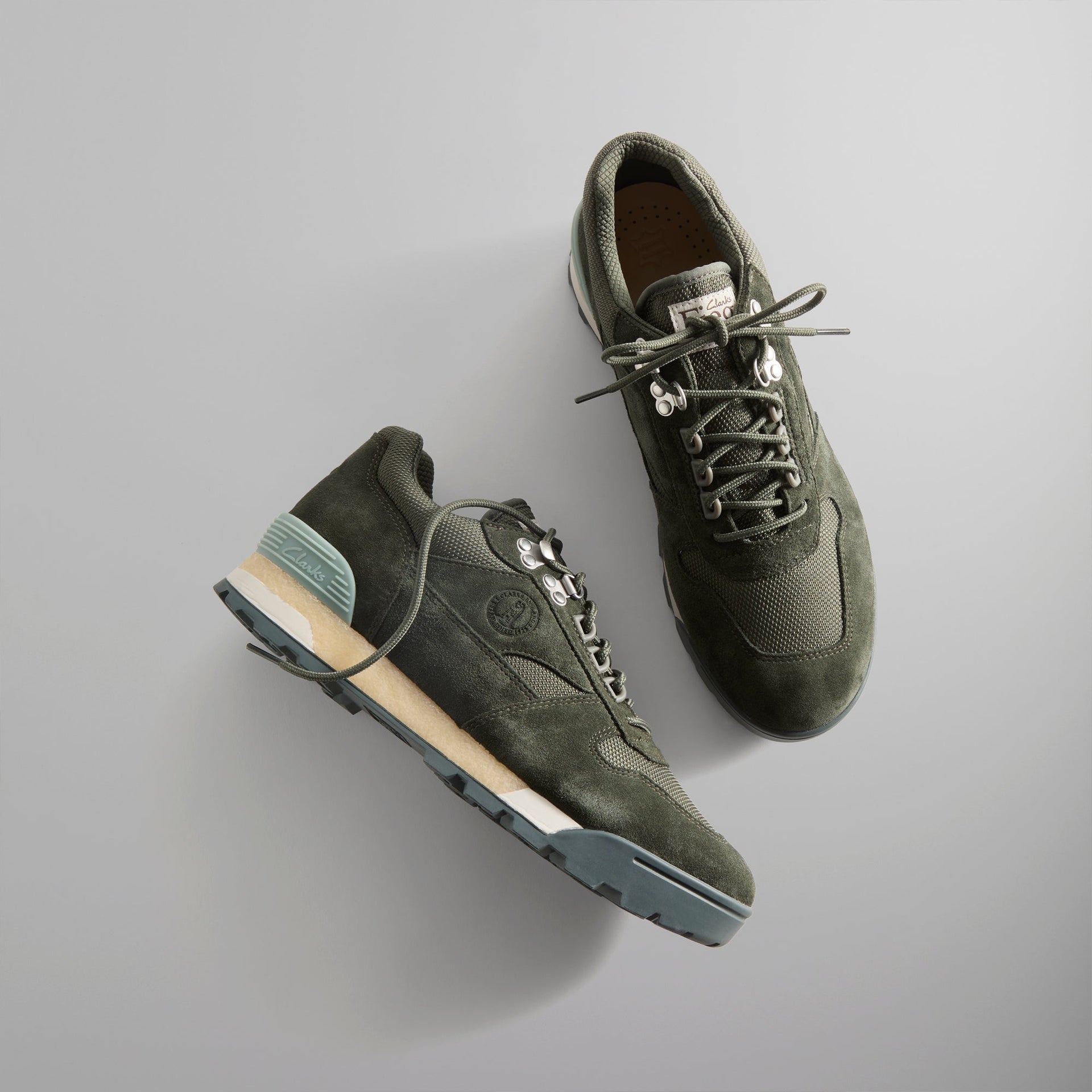 8th St by Ronnie Fieg for Clarks Originals Laddow - Dark Olive Combi PH