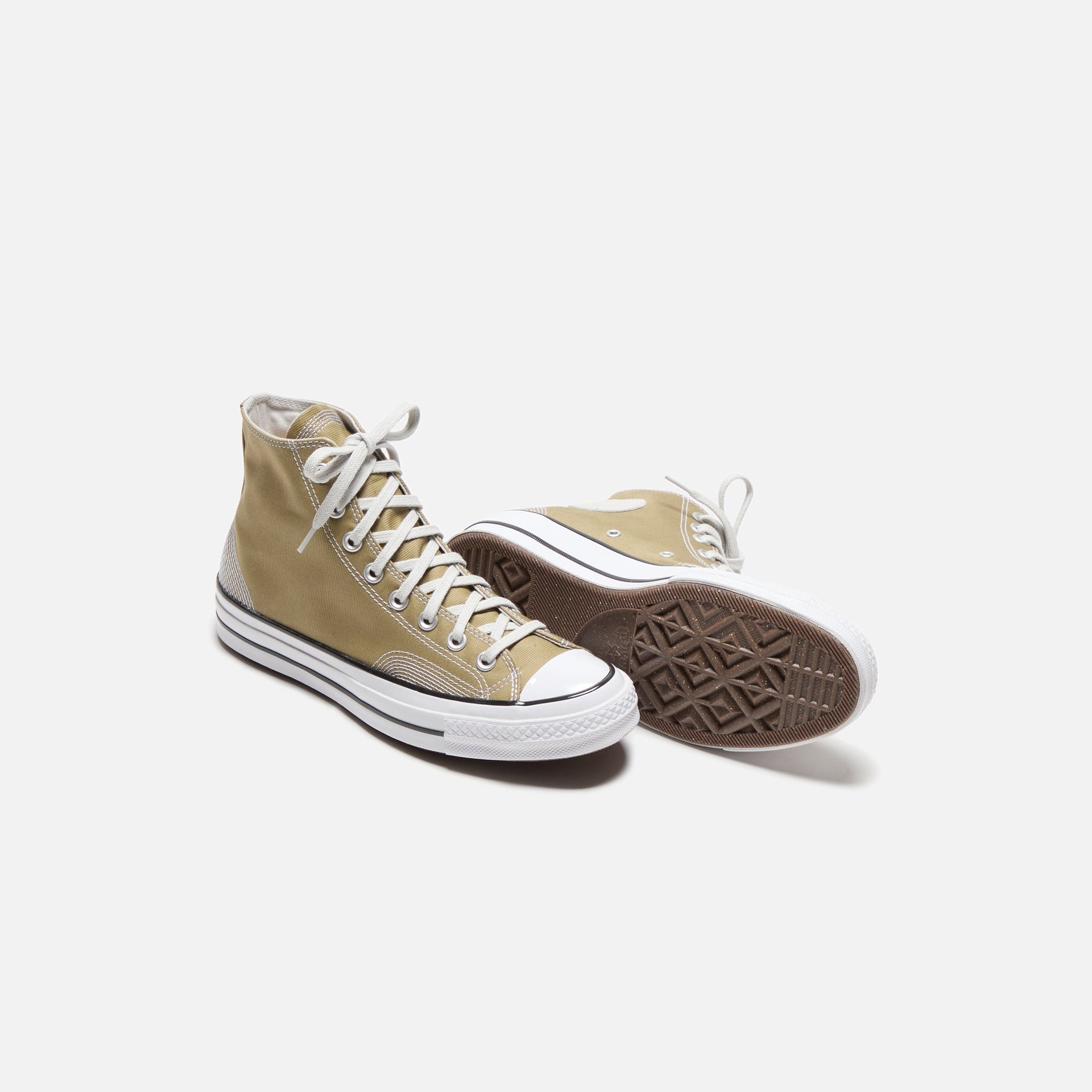 Converse Chuck 70 Multi-Stitch Cotton High - Mossy Sloth / Fossilized