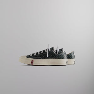 Kith for Converse Chuck Taylor All Star 1970 Ox - Black / Scarab / Egret Deco