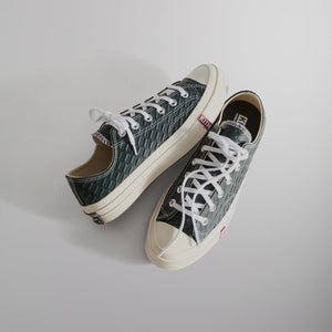 Kith for Converse Chuck Taylor All Star 1970 Ox - Black / Scarab / Egret Deco