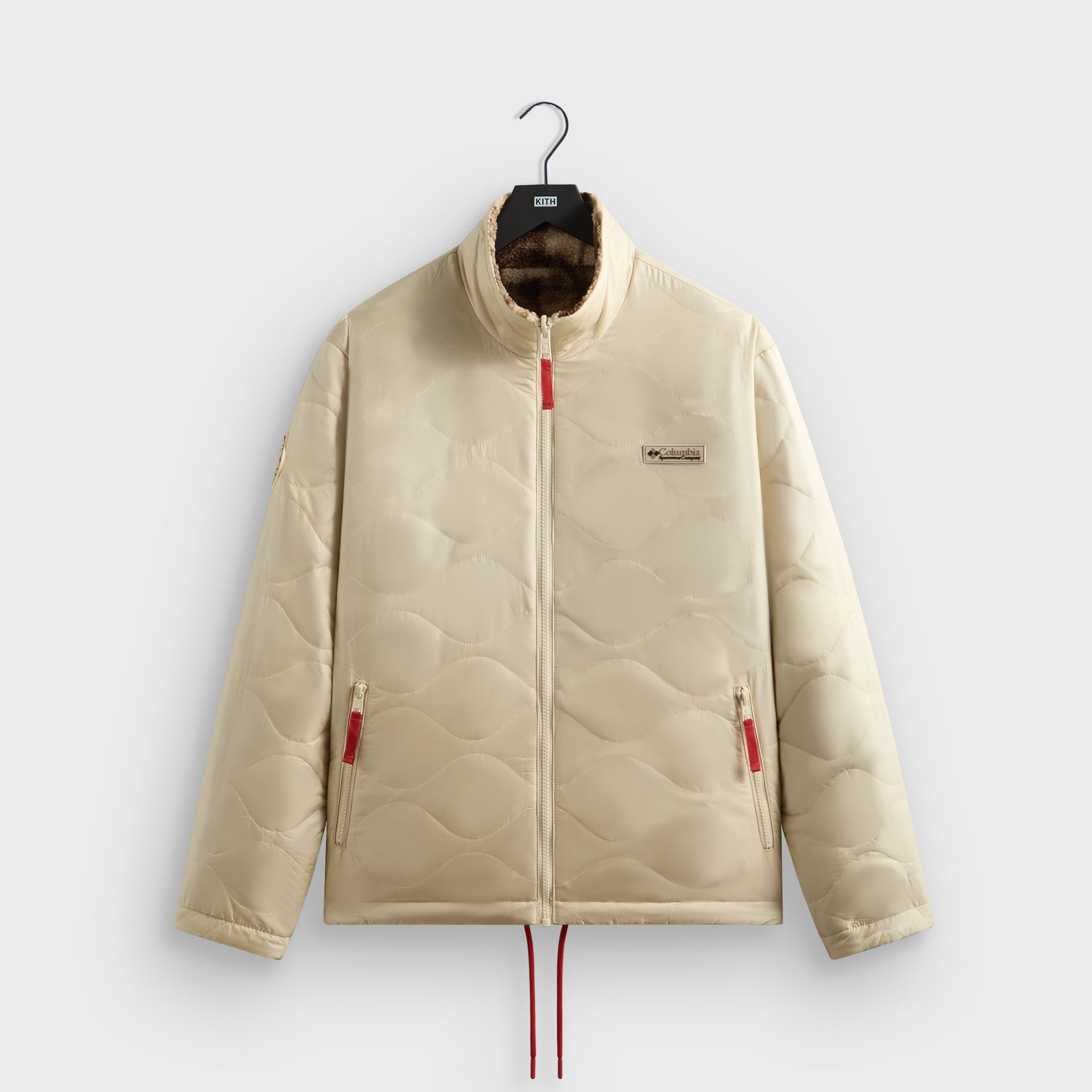 Kith for Columbia Lightweight Reversible Puffer - Sandrift / Veil - PH