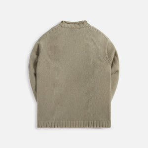 C.P. Company Lambswool Lens Jumper - Silver Sage