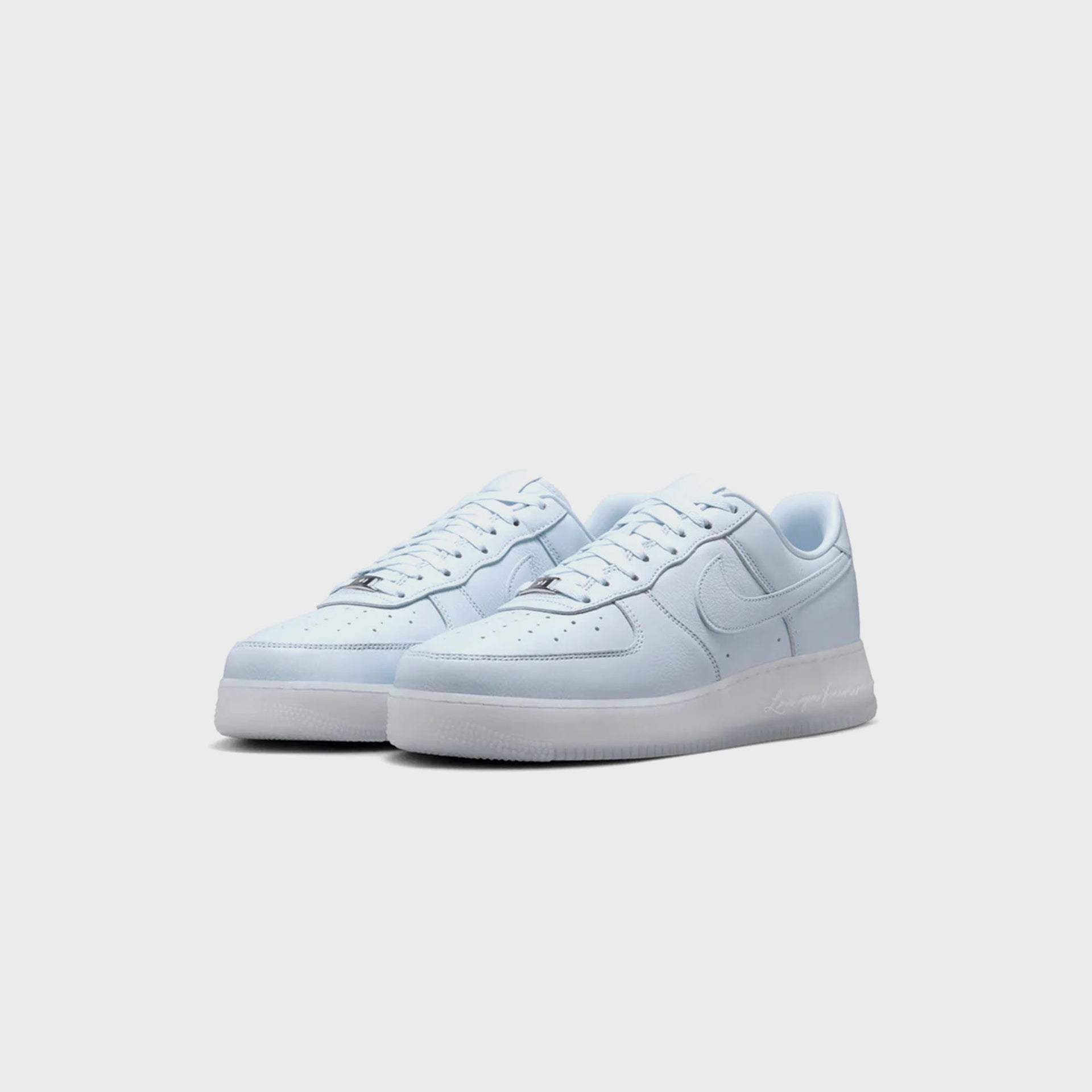Nike x NOCTA Air Force 1 - White / Cobalt Tint / Metallic Silver
