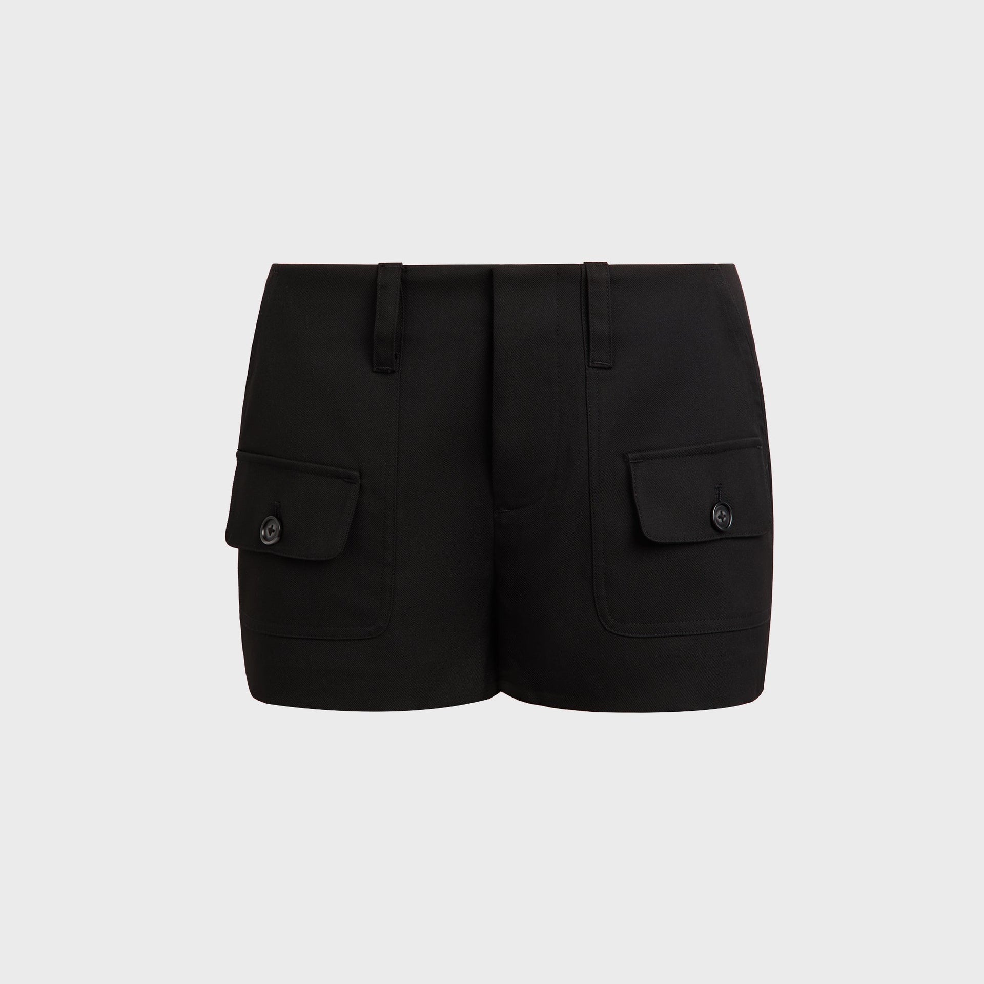 GUIZIO Penelope Patch Pocket Short - Black