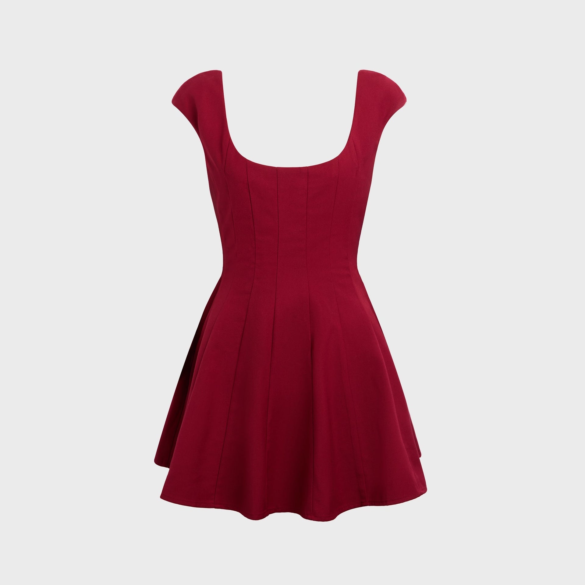 GUIZIO Leila Mini Dress - Bordeaux Kith Canada GUIZIO Leila Mini Dress - Bordeaux Kith Canada