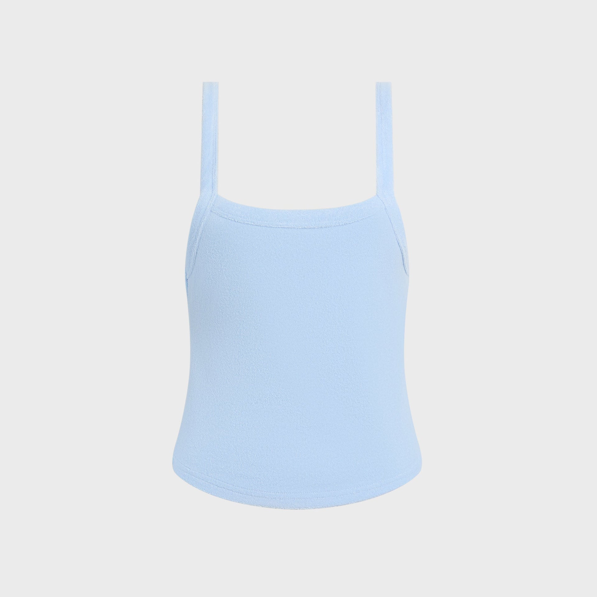 GUIZIO Dani Terry Tank - Powder Blue