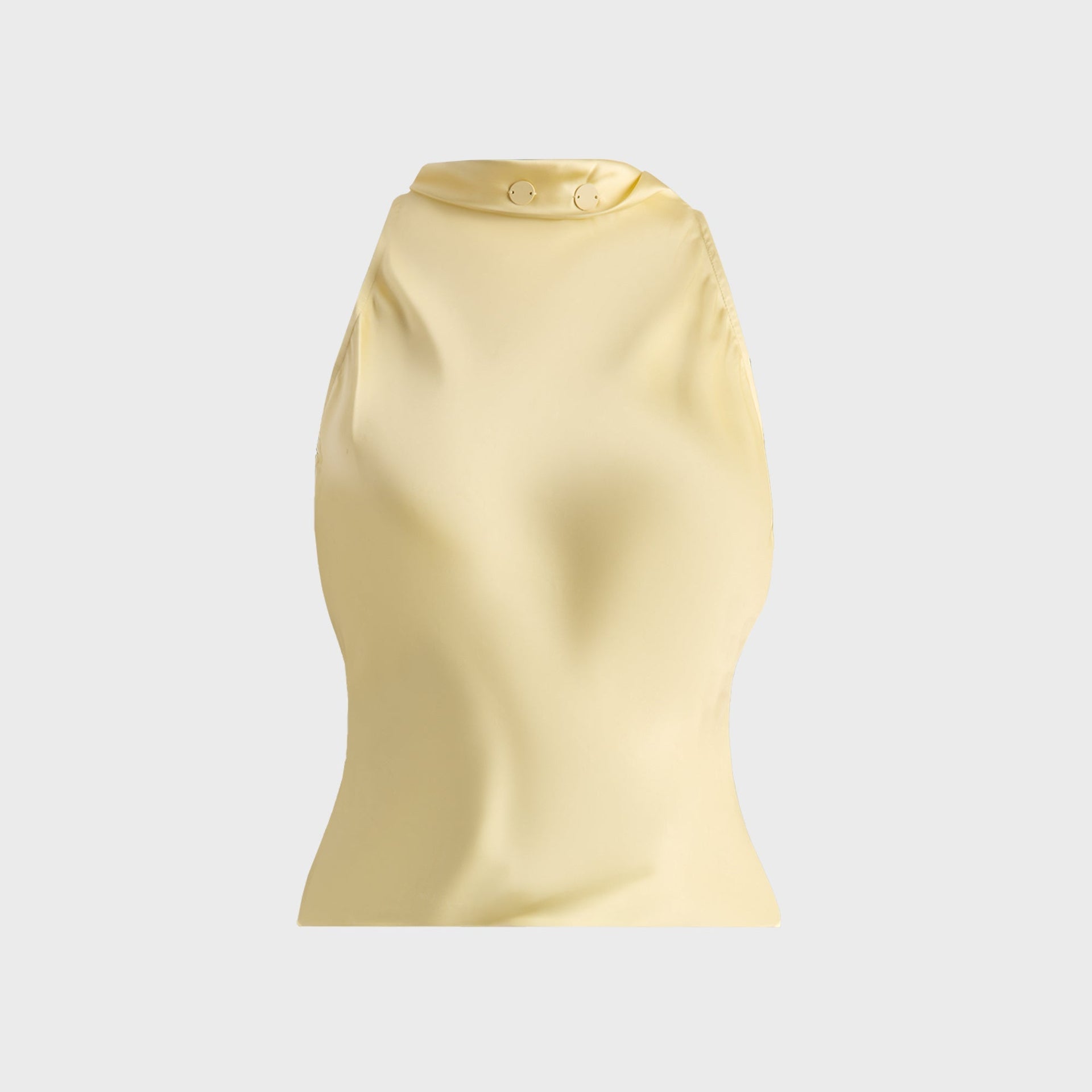 GUIZIO Regine Cowl Neck Top - Honey Butter