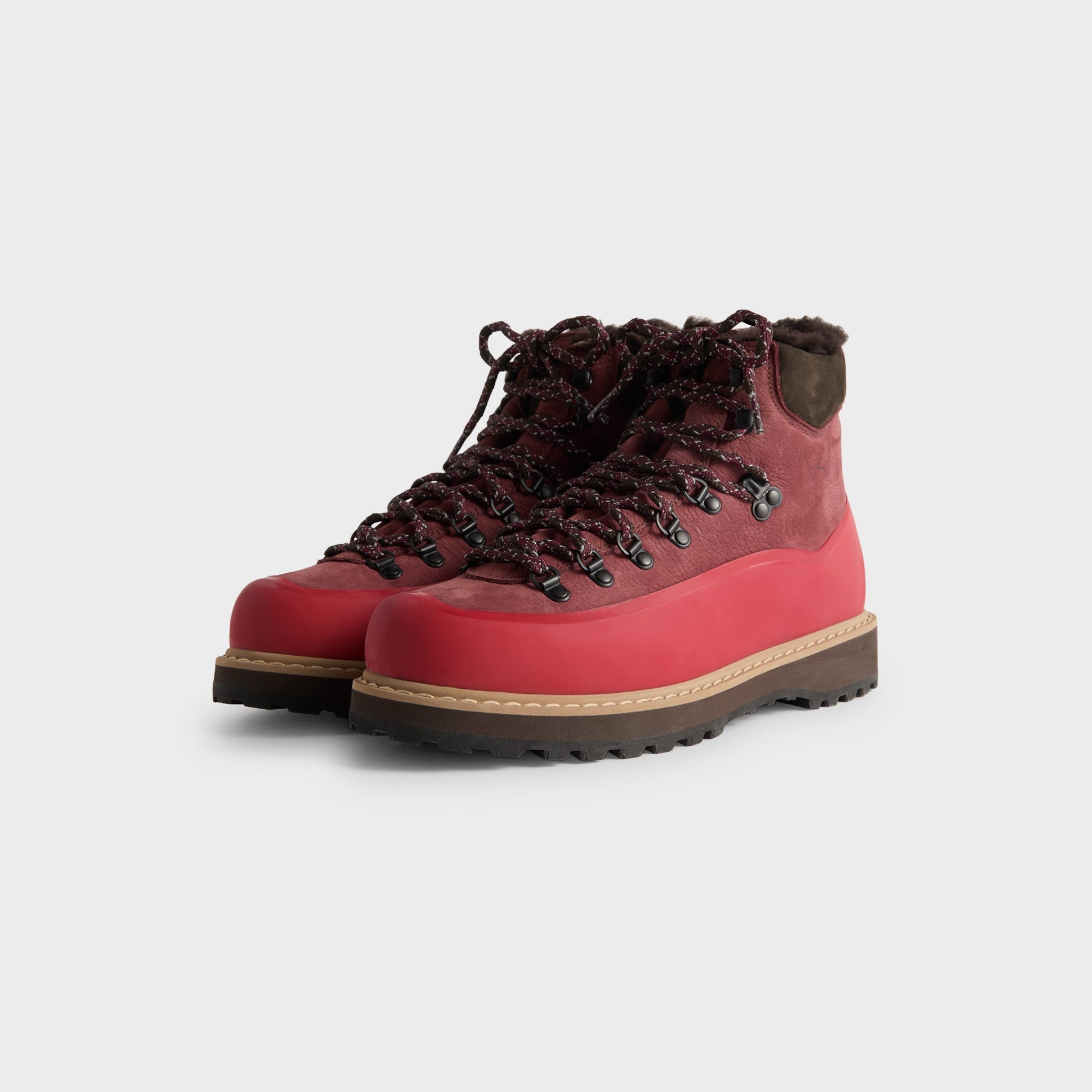 Ronnie Fieg for Diemme Roccia Vet Gomma Shearling - Bordeaux - PH