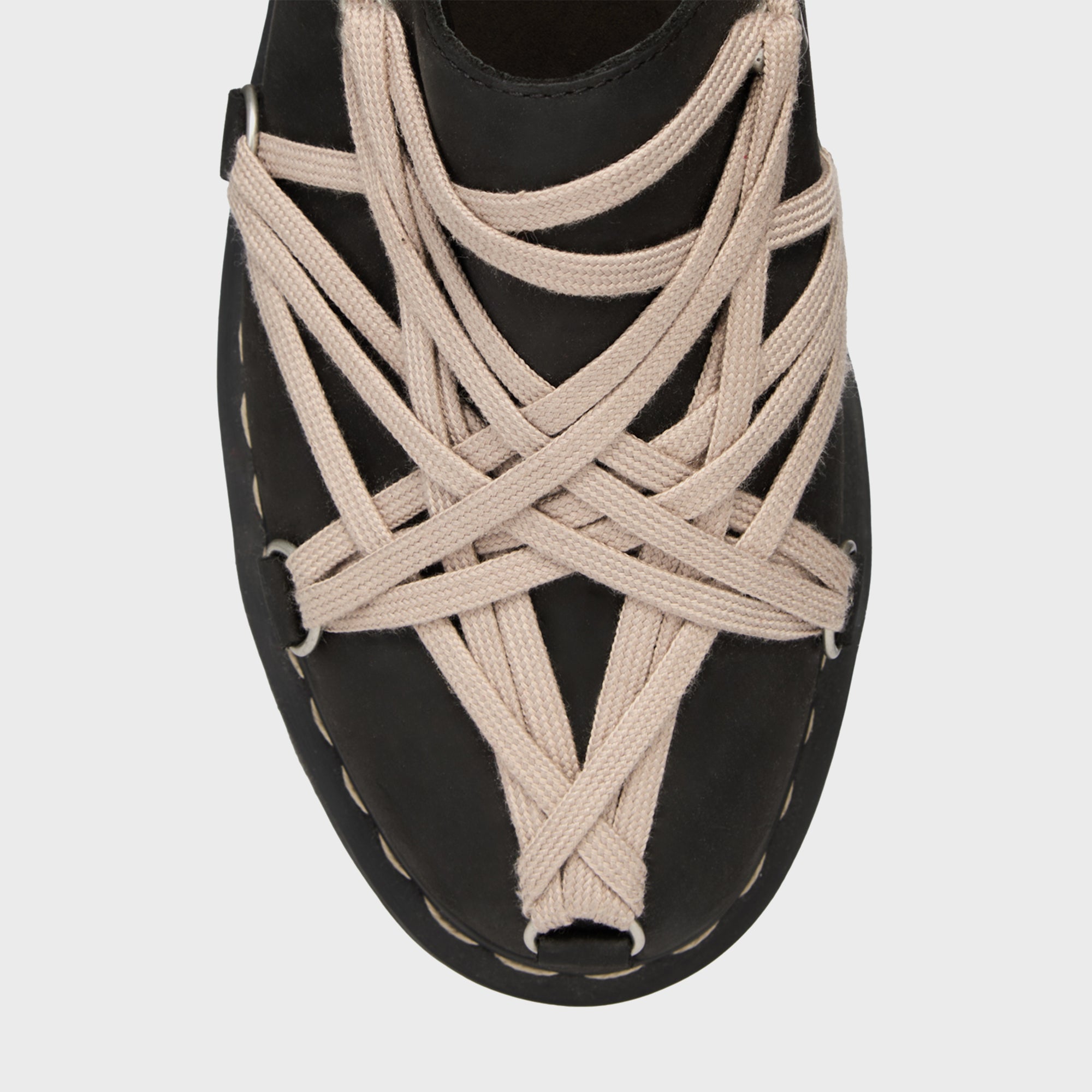 Dr. Martens x Rick Owens Quad Sole Megalace Mules - Black – Kith