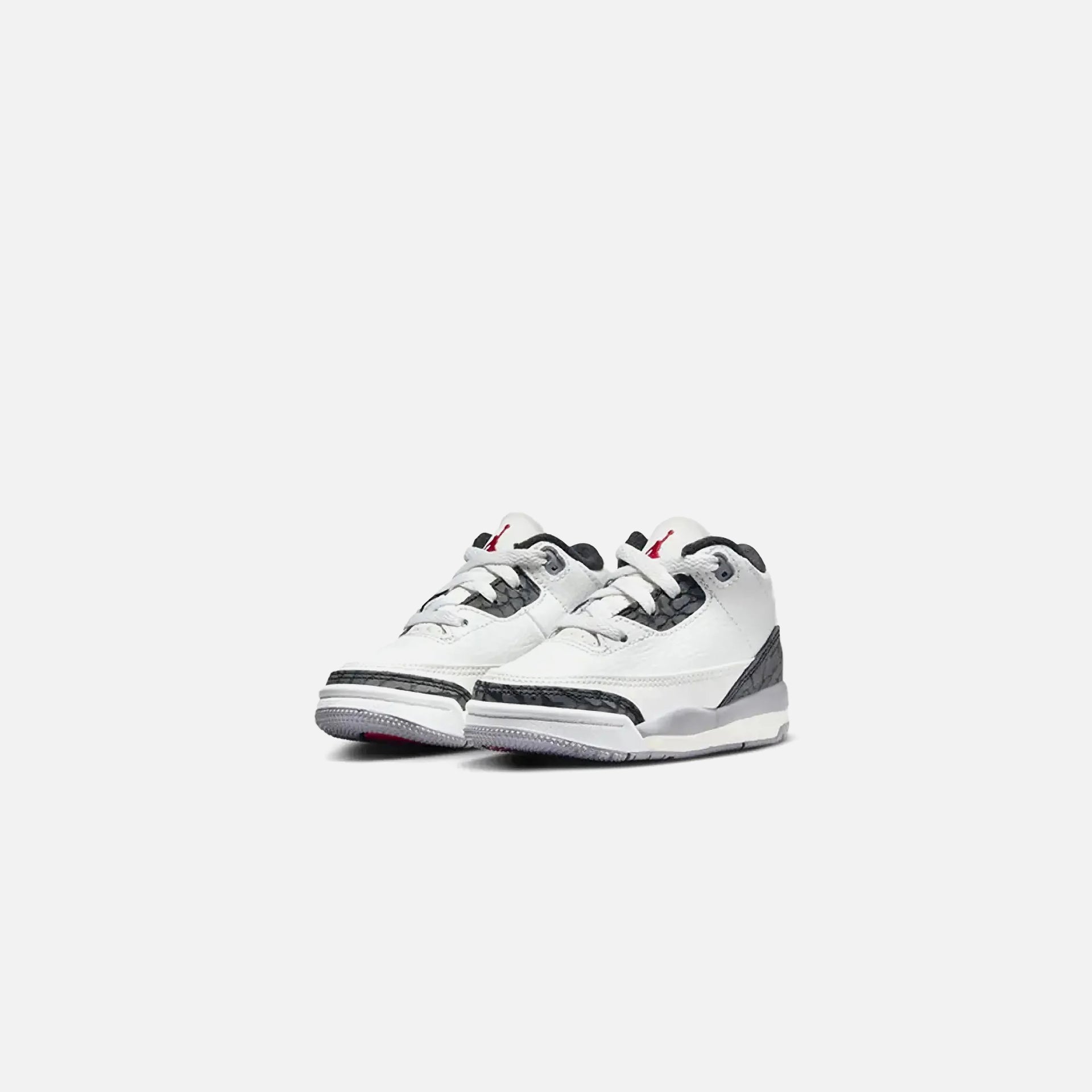 Jordan TD Air Jordan 3 Retro - Summit White / Fire Red Cement