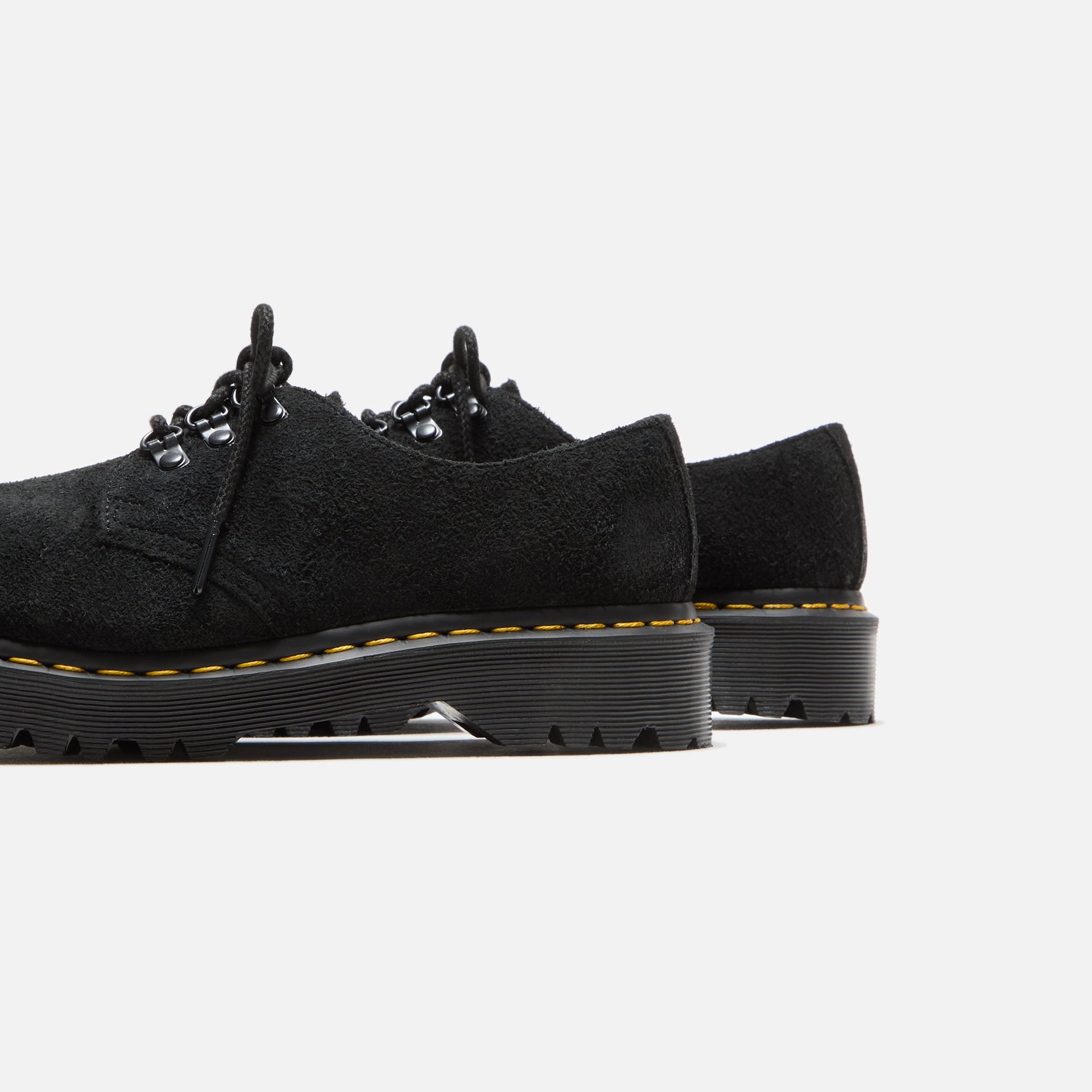 Dr. Martens 1461 ST - Black Burnished Hairy Suede