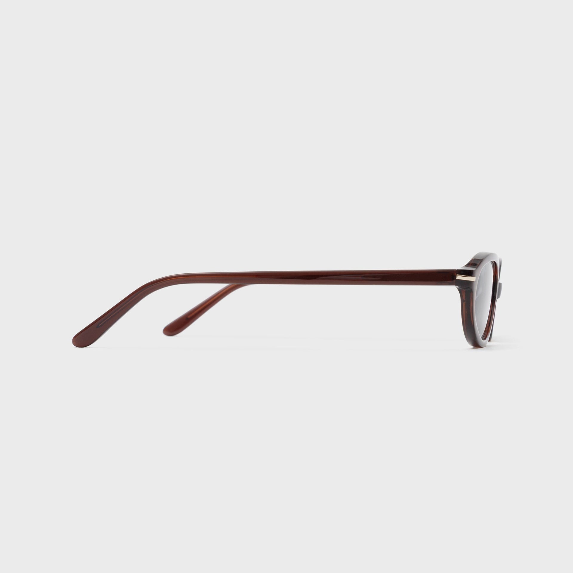 DMY Studios Noor Sunglasses - Transparent Mahogany