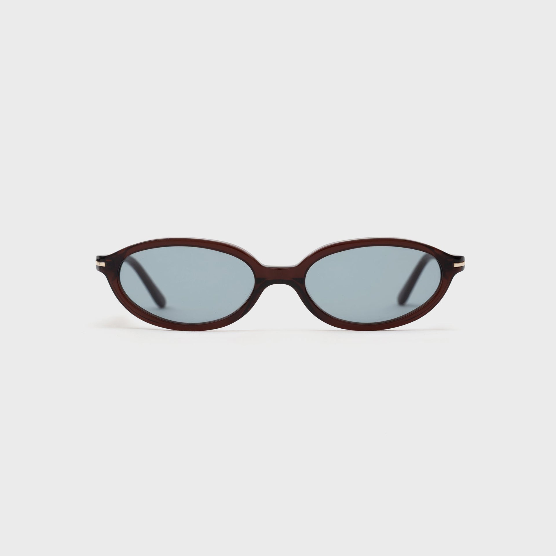 DMY Studios Noor Sunglasses - Transparent Mahogany