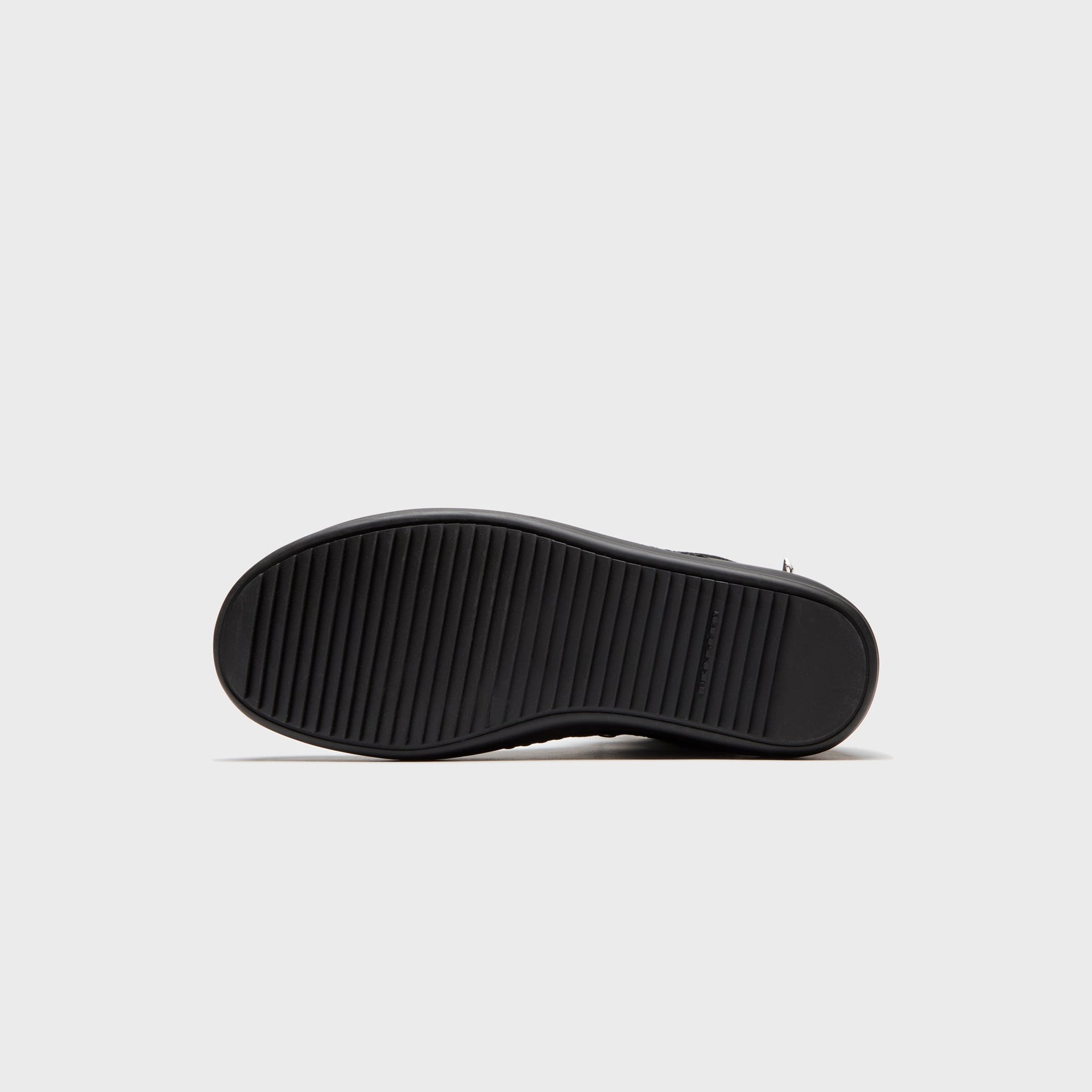 Rick Owens Cargo Sneaks Overdyed Denim - All Black