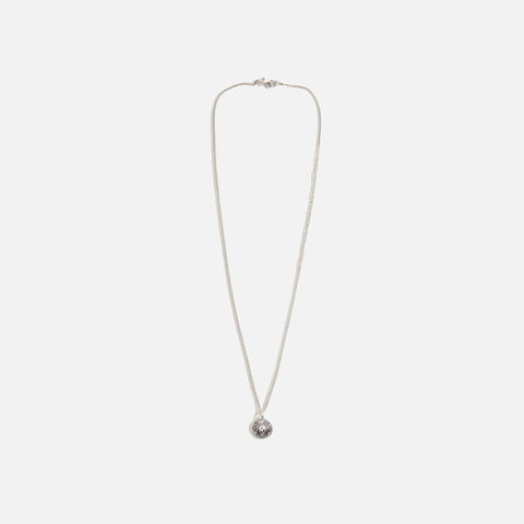 Emanuele Bicocchi Small Coin Necklace - Silver