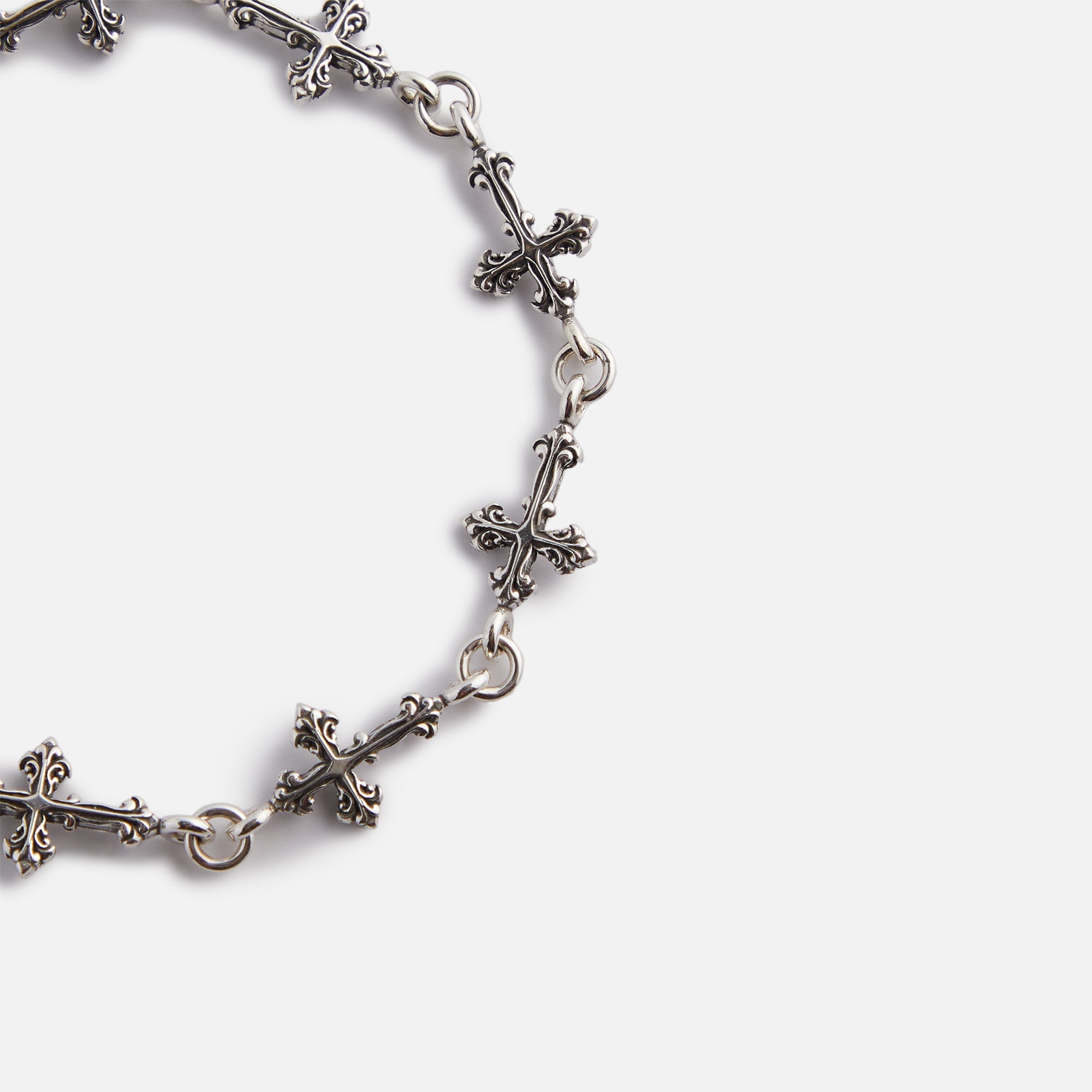 Emanuele Bicocchi Multi-Cross Avelli Bracelet - Silver – Kith Canada