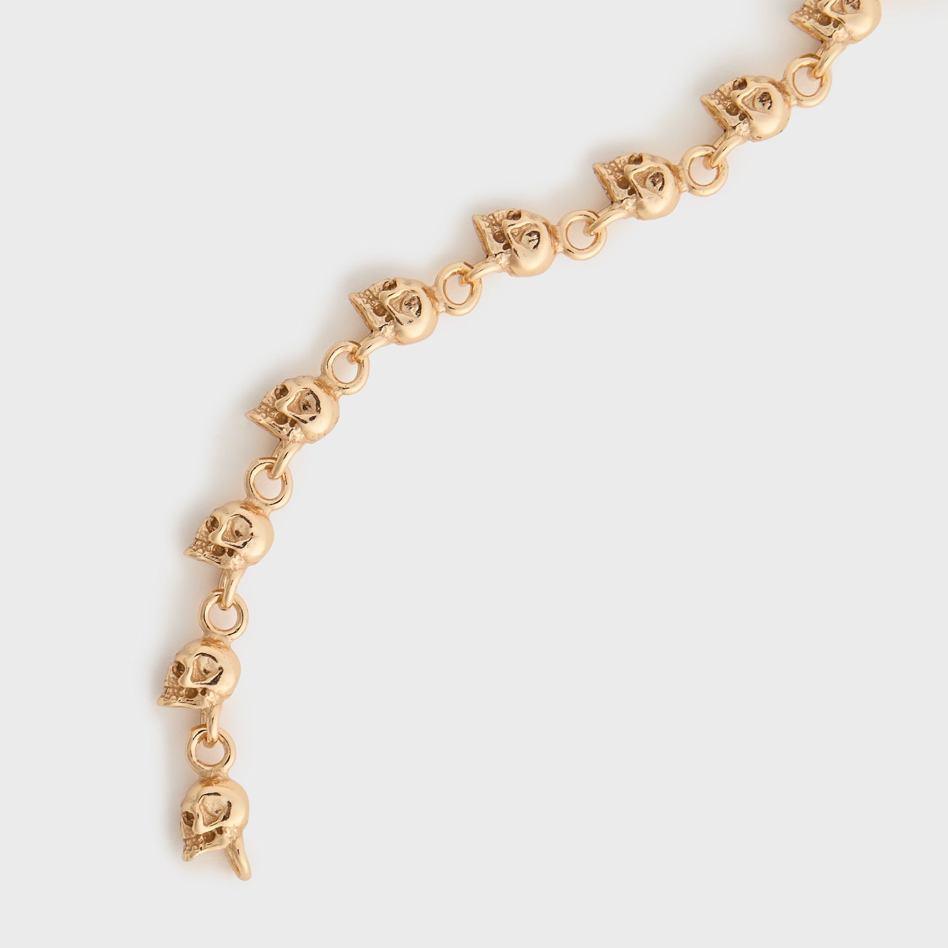 Emanuele Bicocchi Gold Multi-Skull Bracelet - Gold