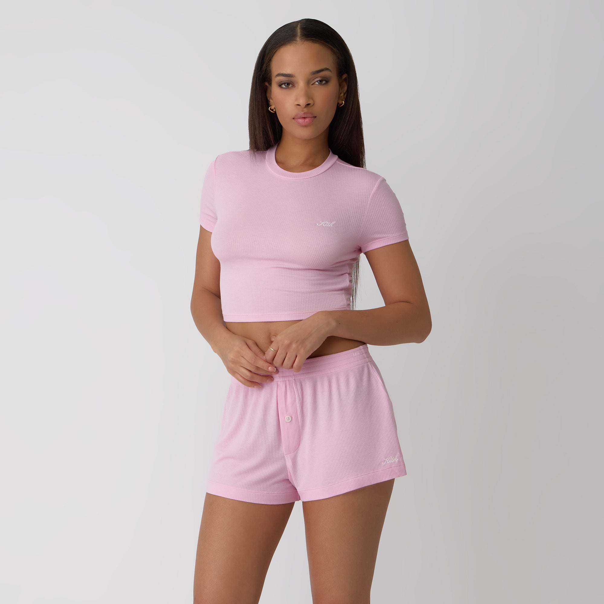 クロップド L KITH NYC(キスニューヨークシティ) Tシャツ