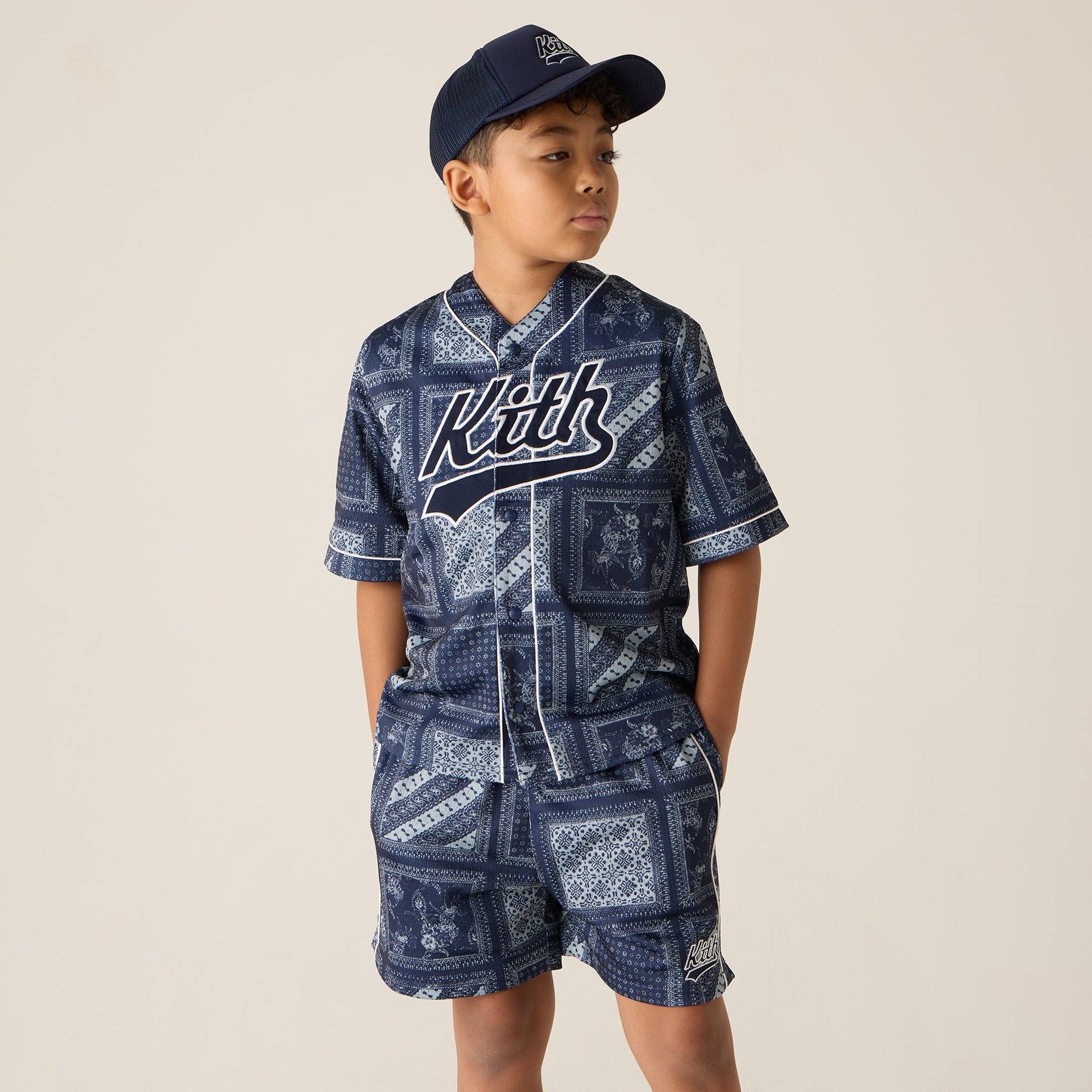 Kith Kids Baseball Mesh Shirt - Vista