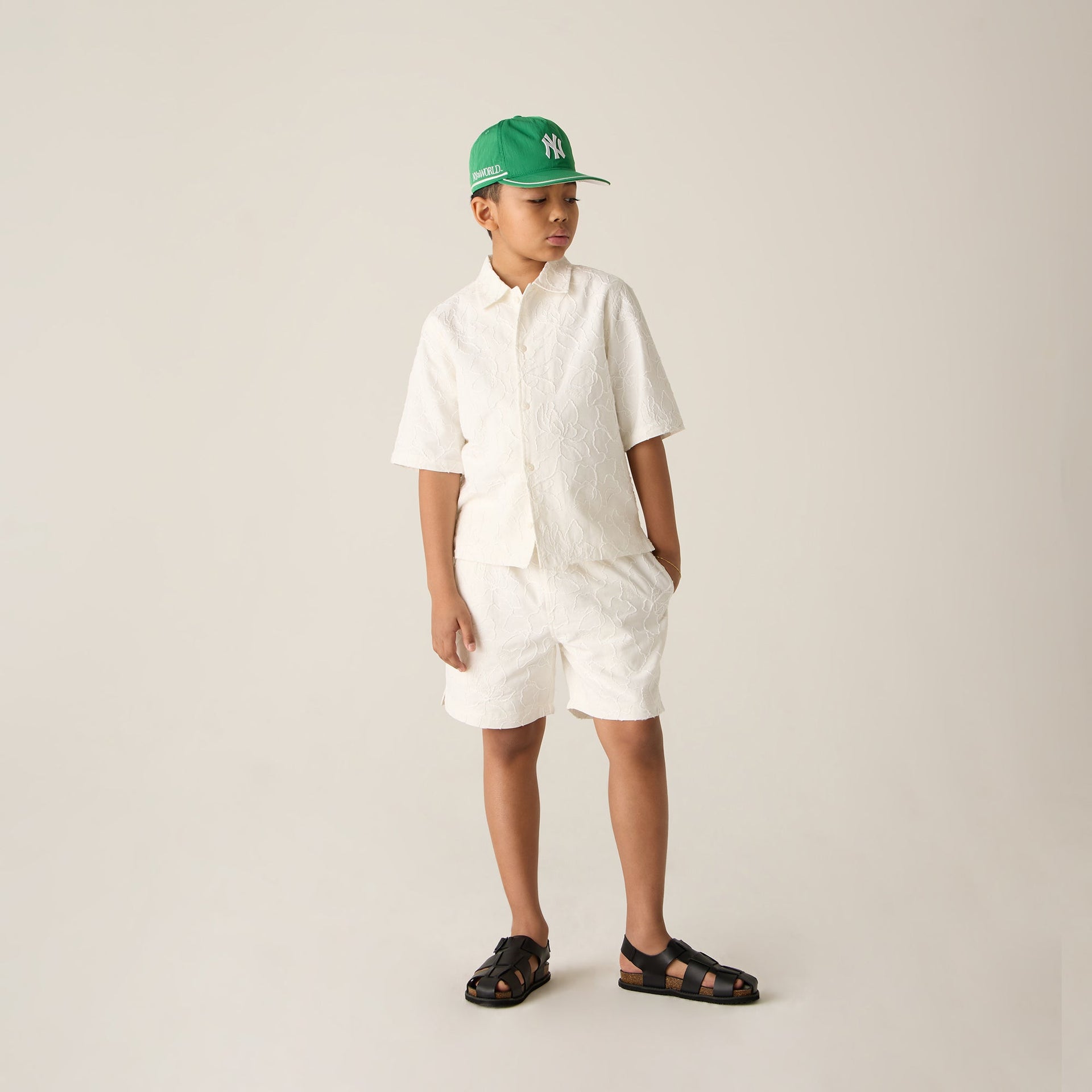 Kith Kids Iris Bennet Camp Short - Sandrift