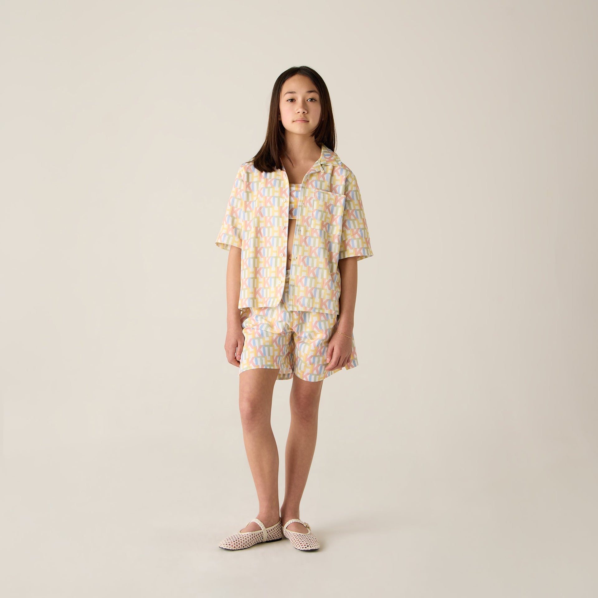 Kith Kids Monogram Kai Swim Trunk - Silk