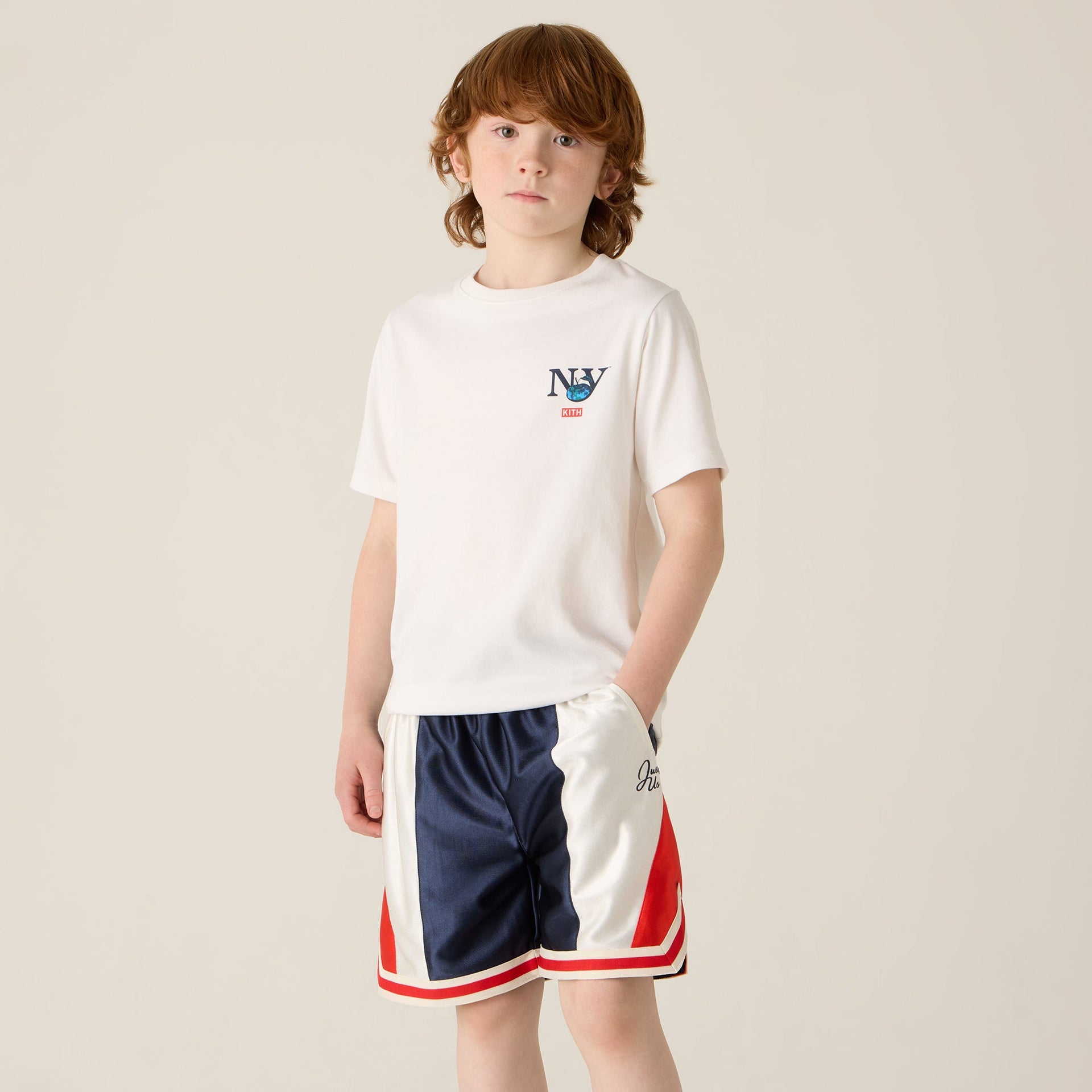 Kith Kids New York to the World Tee - White