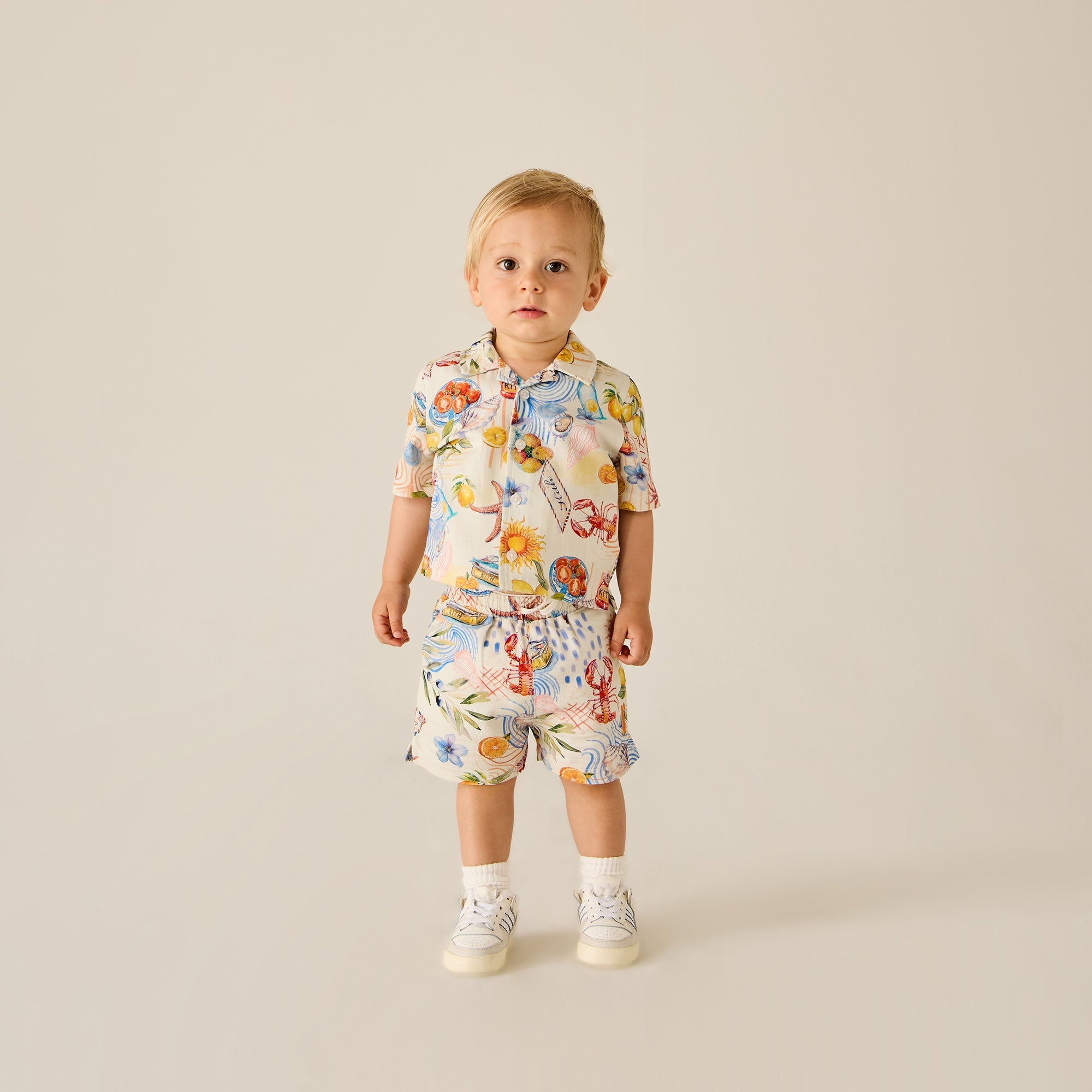 kith ベビー　シャツ　ロンパース 60センチ70センチ　トップス kith ベビー シャツ ロンパース 60センチ70センチ トップス