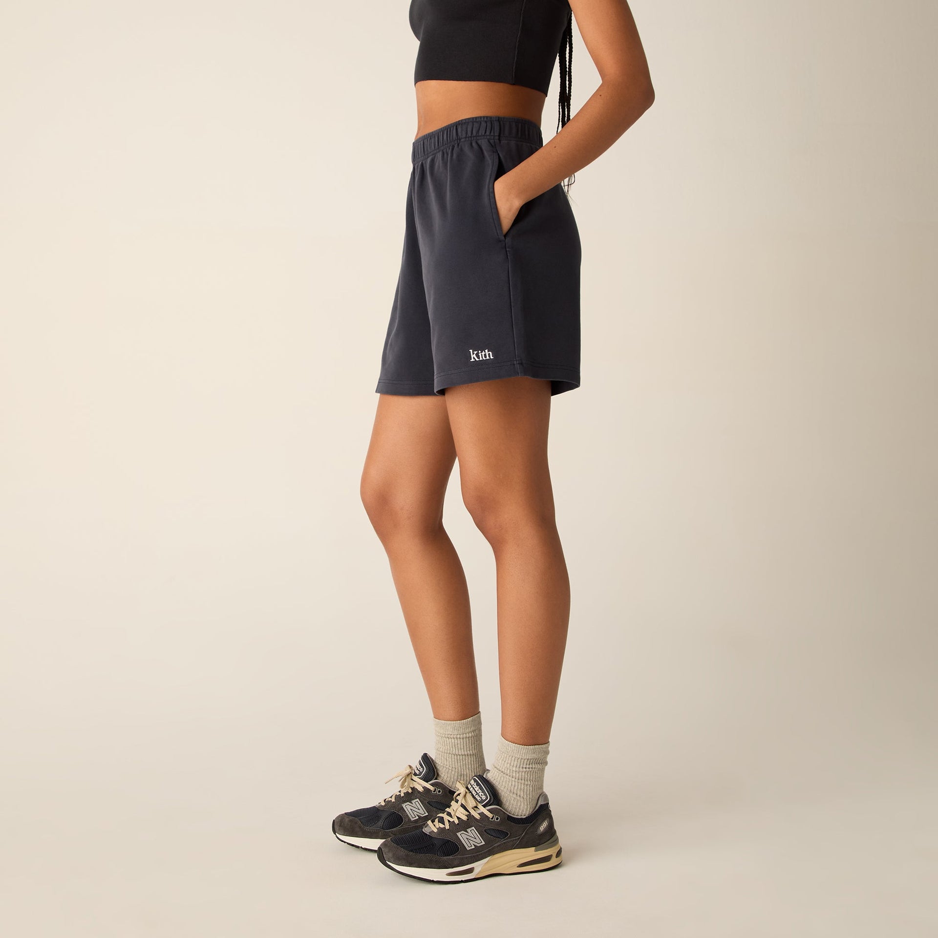 Kith Women Rayne II Sweatshorts - Nocturnal