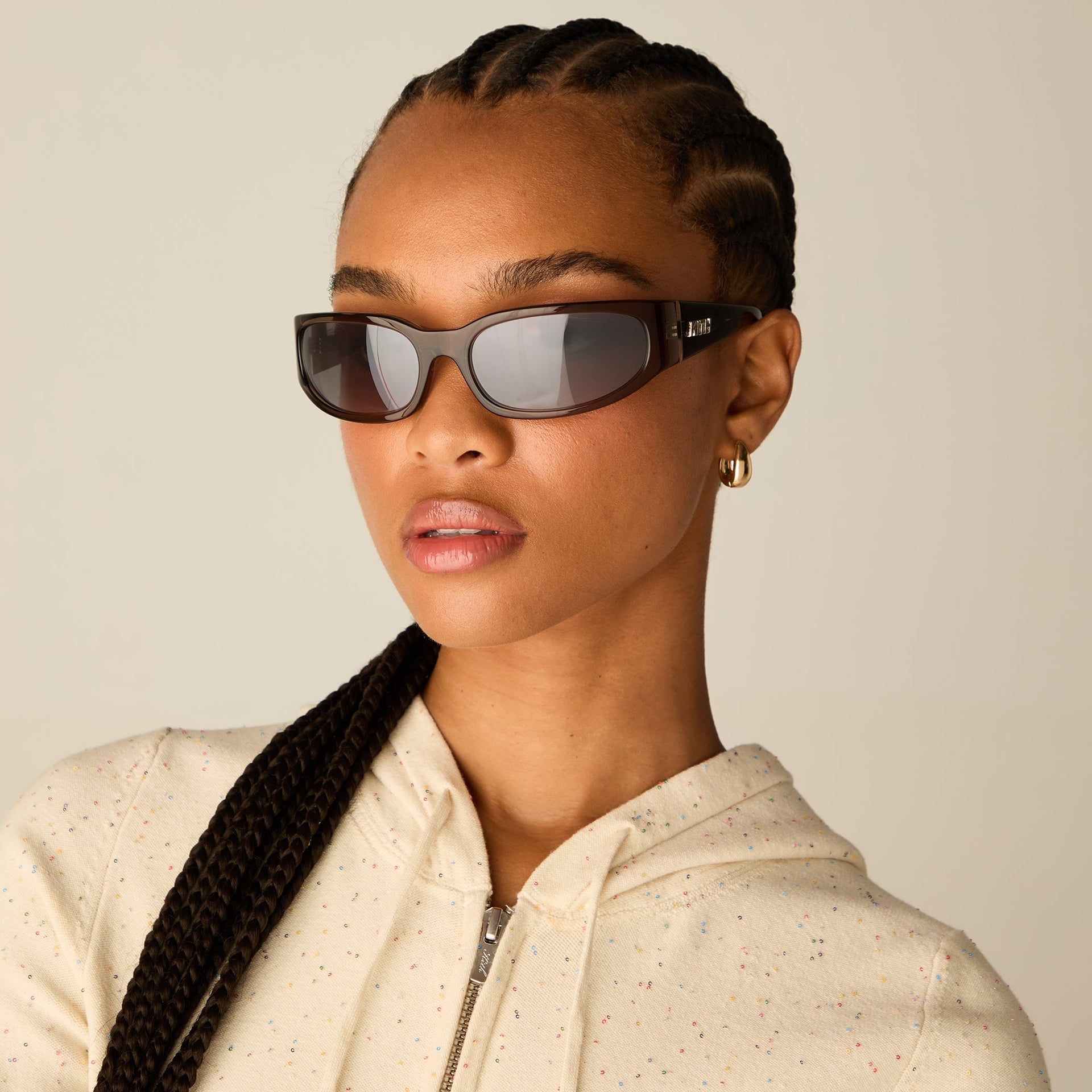 Kith Women for Akila Veil - Grey Silver