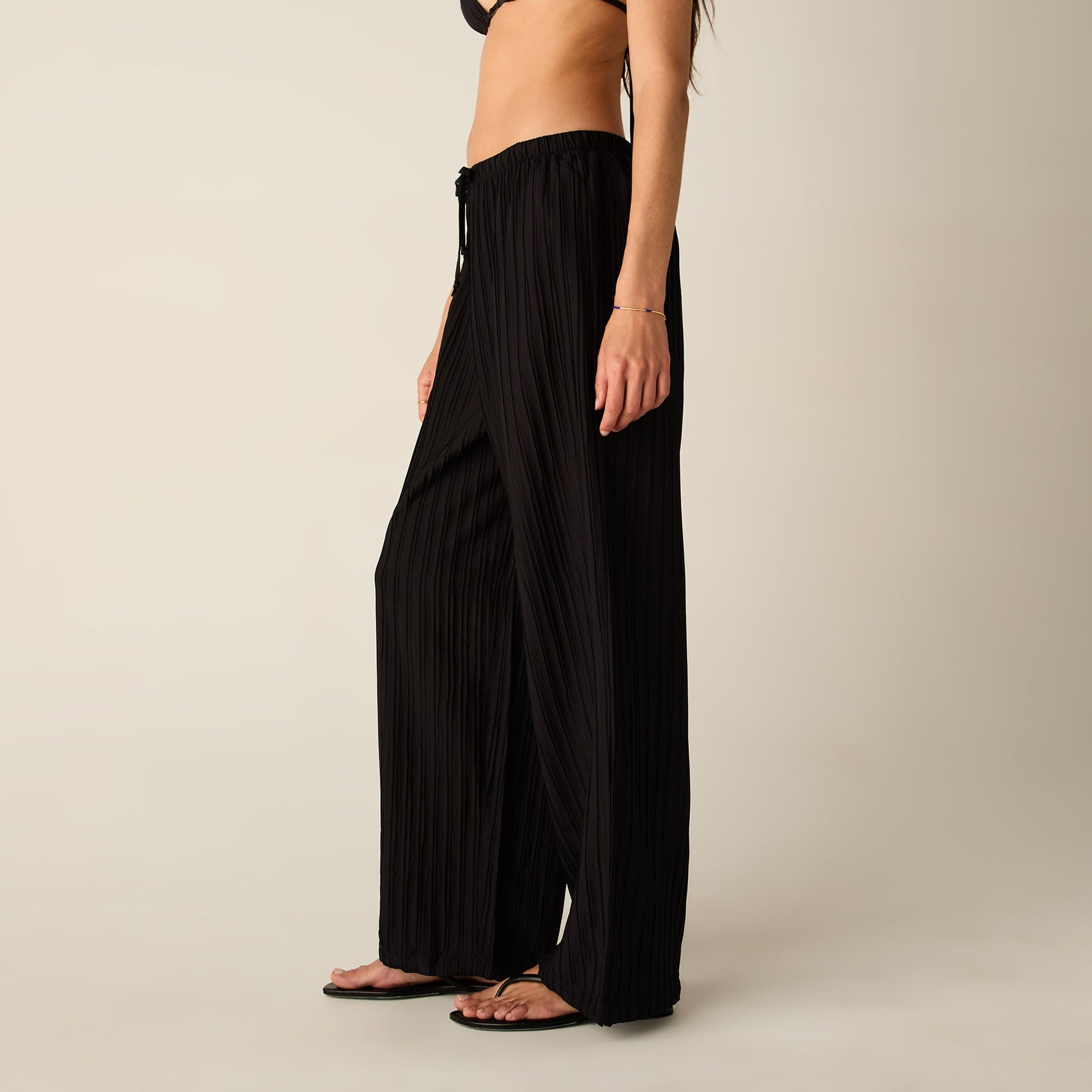 Kith Women Kavi II Plisse Drawstring Pant - Ink