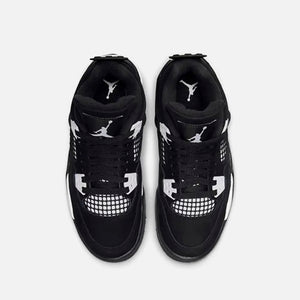 Jordan GS Air Jordan 4 Retro - Black / White / Black