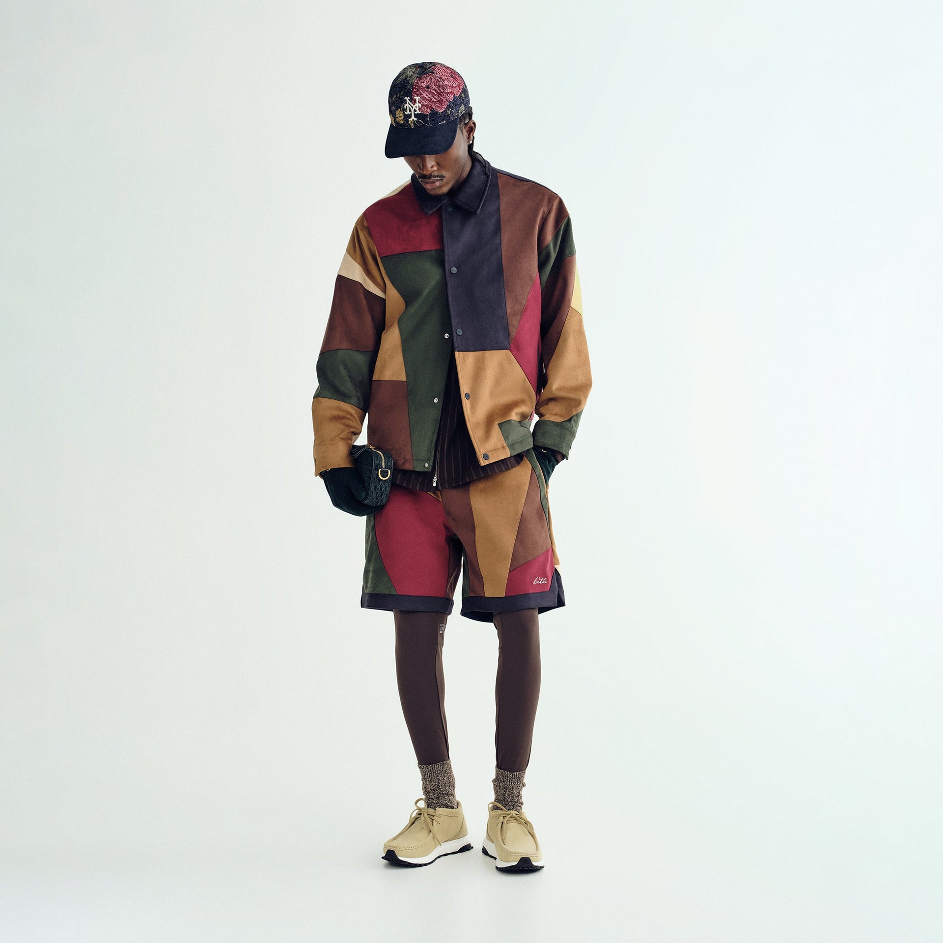 Kith Microsuede Curtis Short - Nocturnal