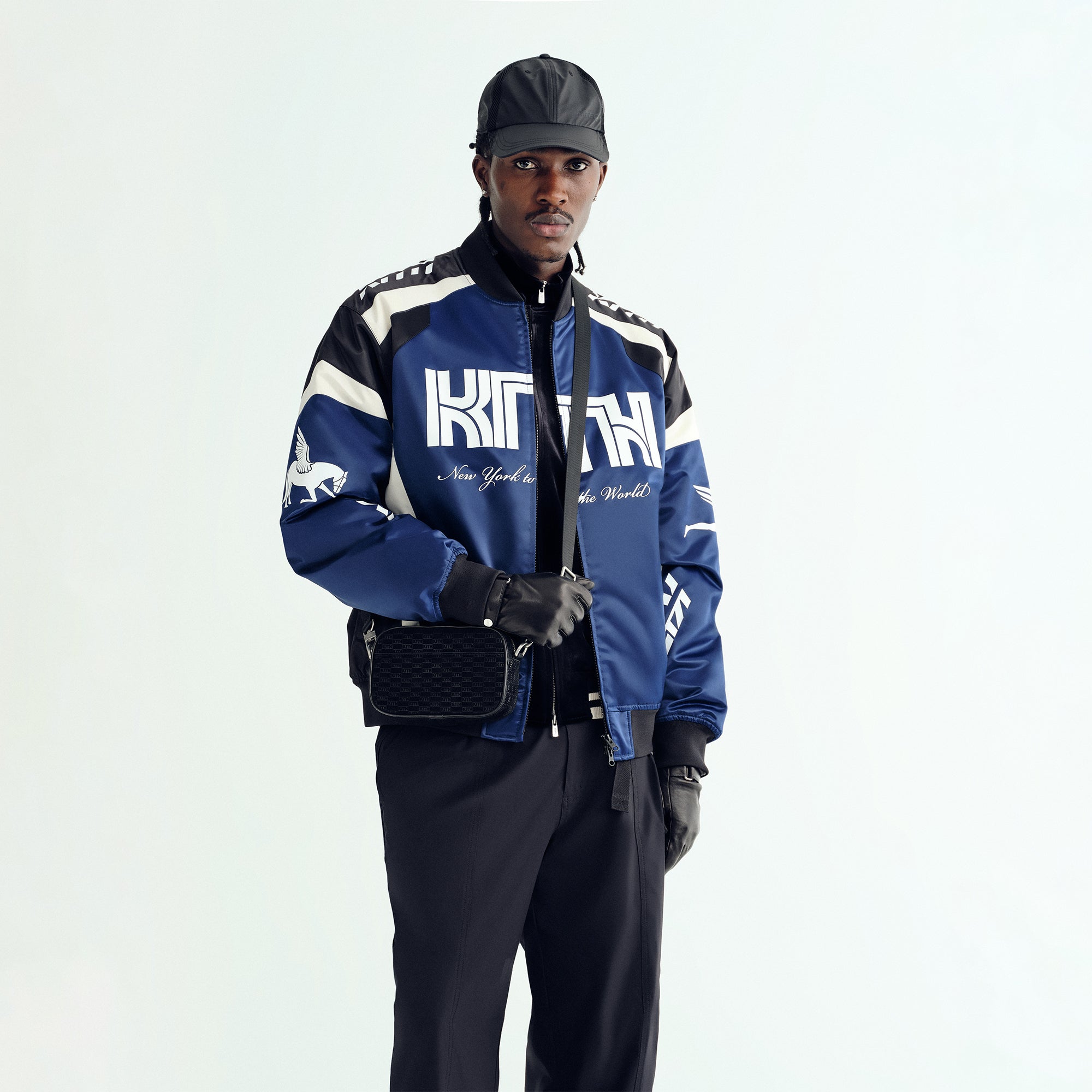 Kith Racing Nylon Bomber Jacket - Meter – Kith Canada