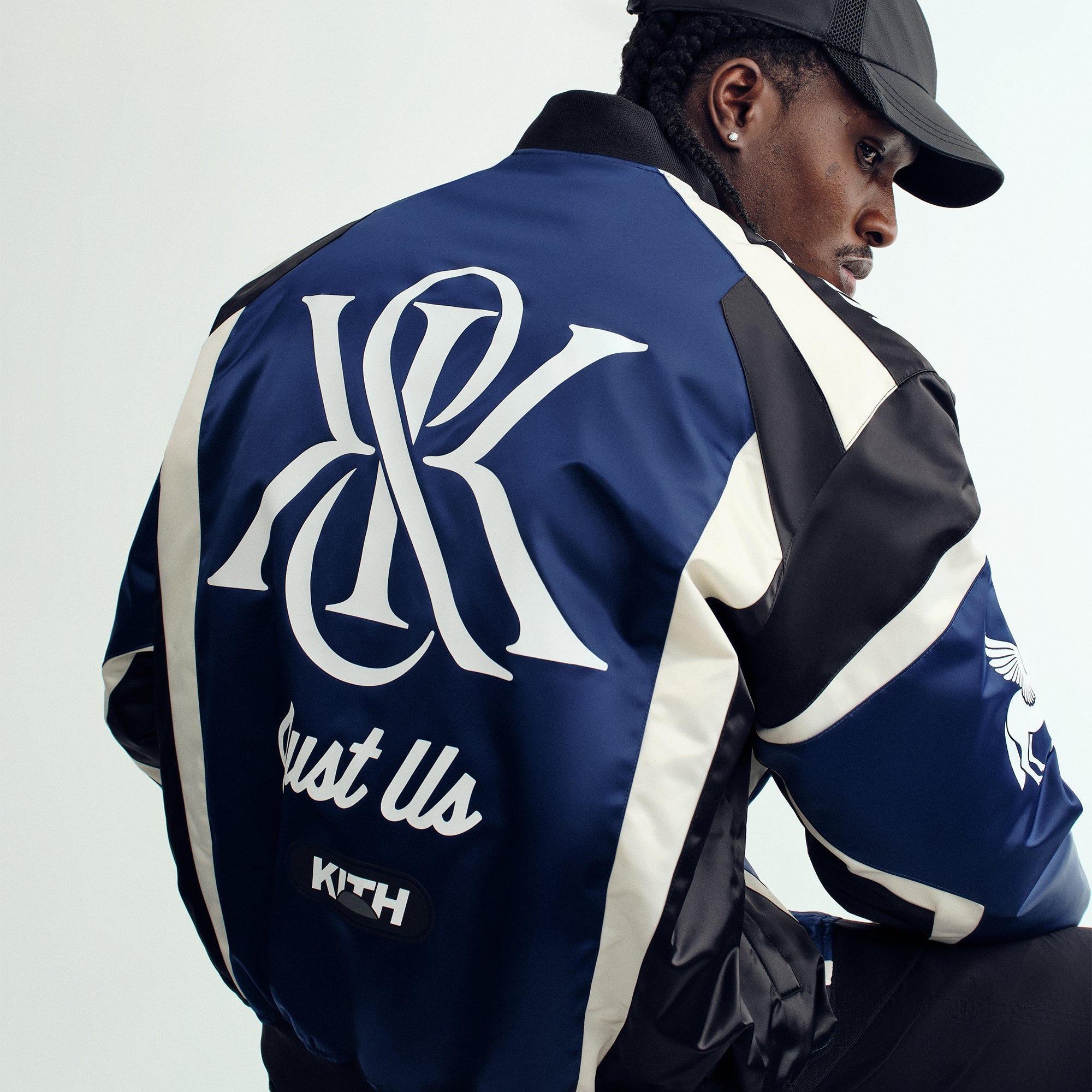 Kith Racing Nylon Bomber Jacket - Meter – Kith Canada