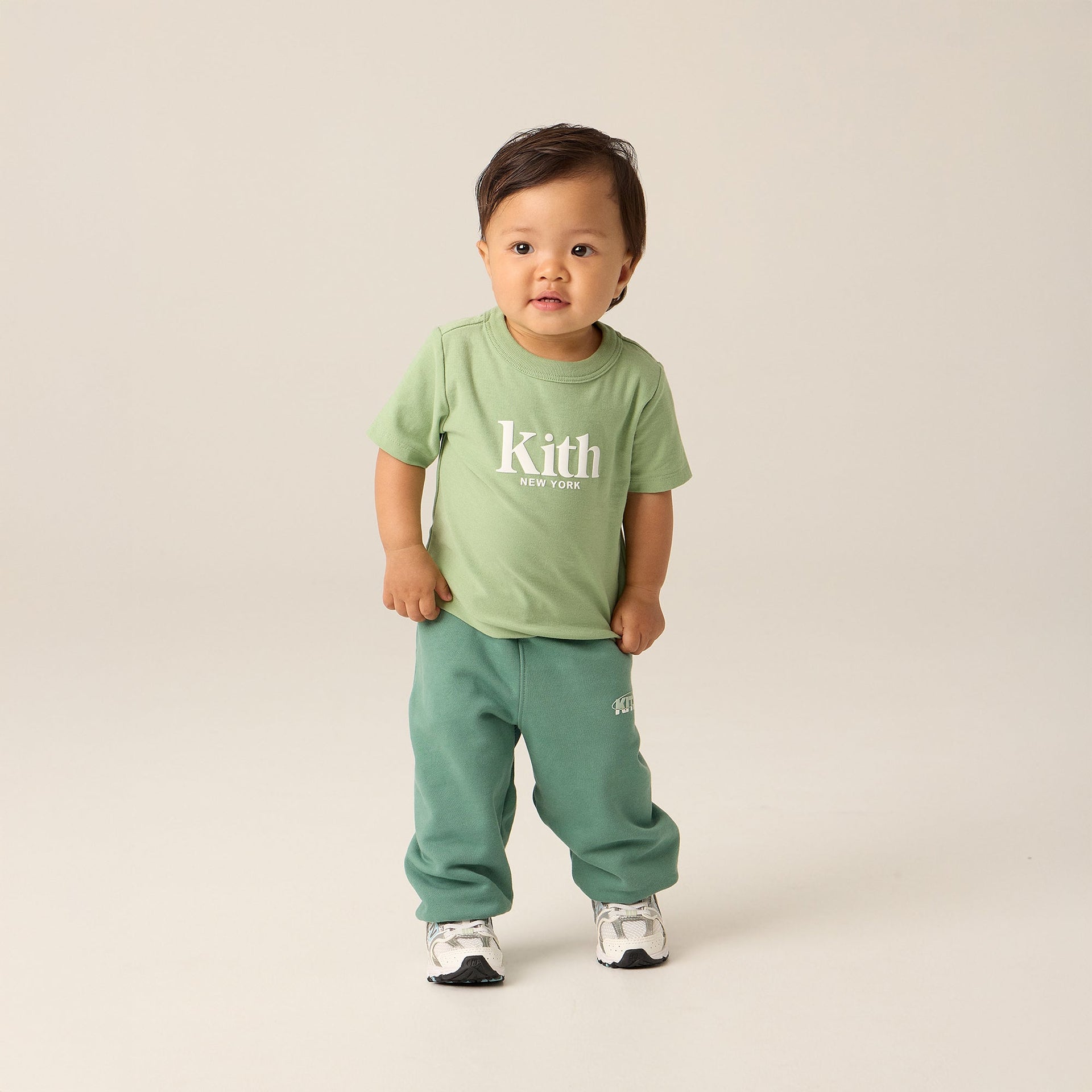 Kith Baby Classic Mott Tee - Green House