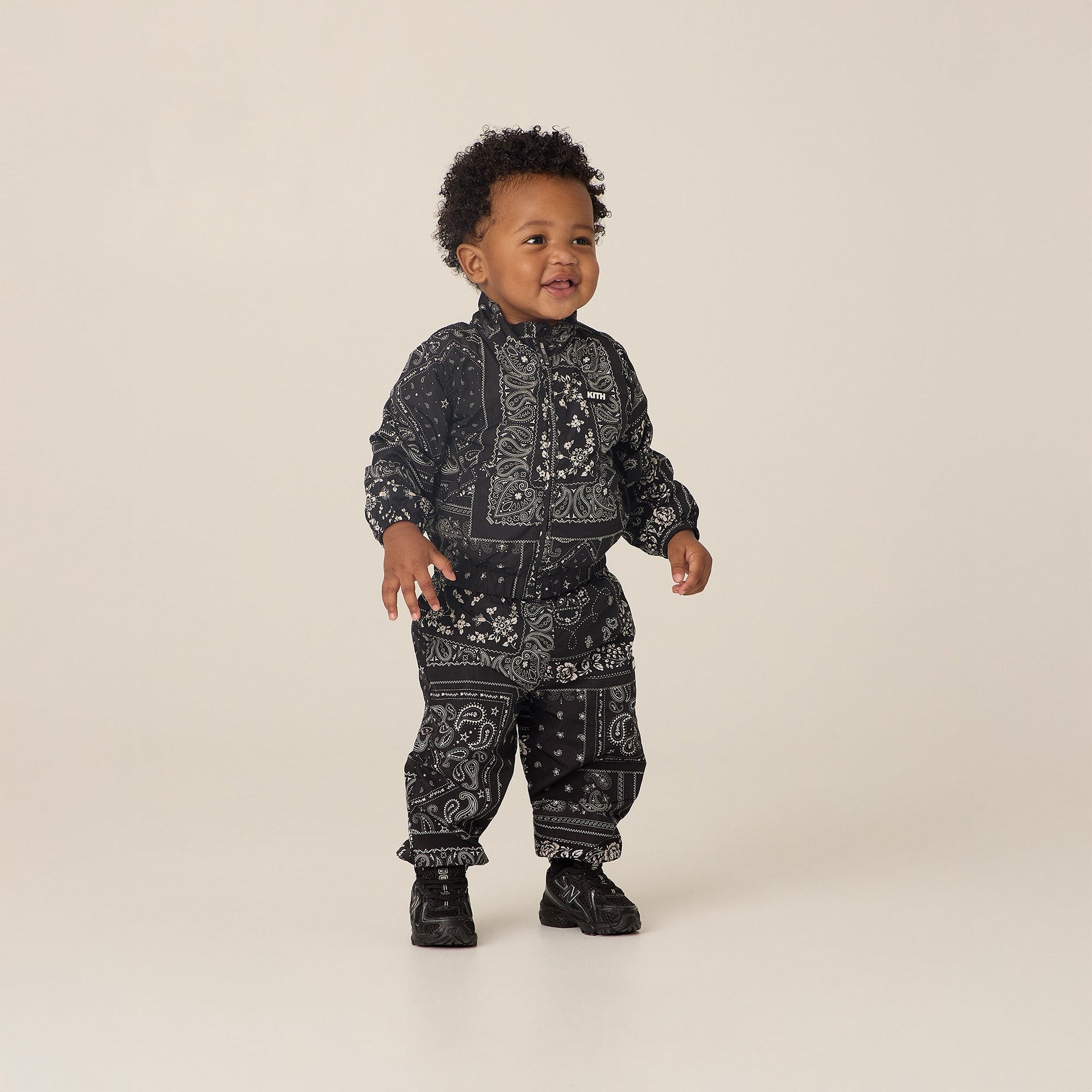 Kith Baby Printed Track Pant - Black