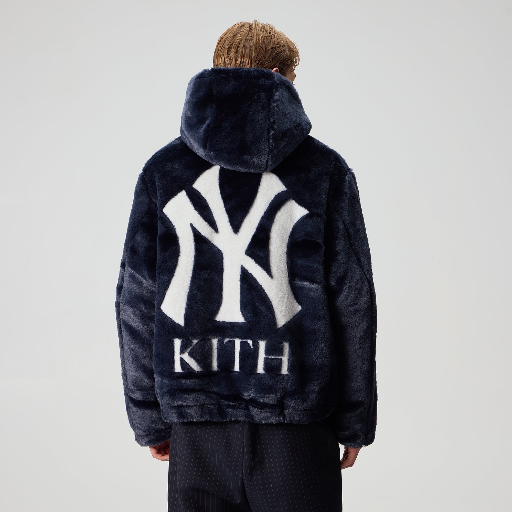 Kith for the New York Yankees Faux Fur Jacquard Jaysen