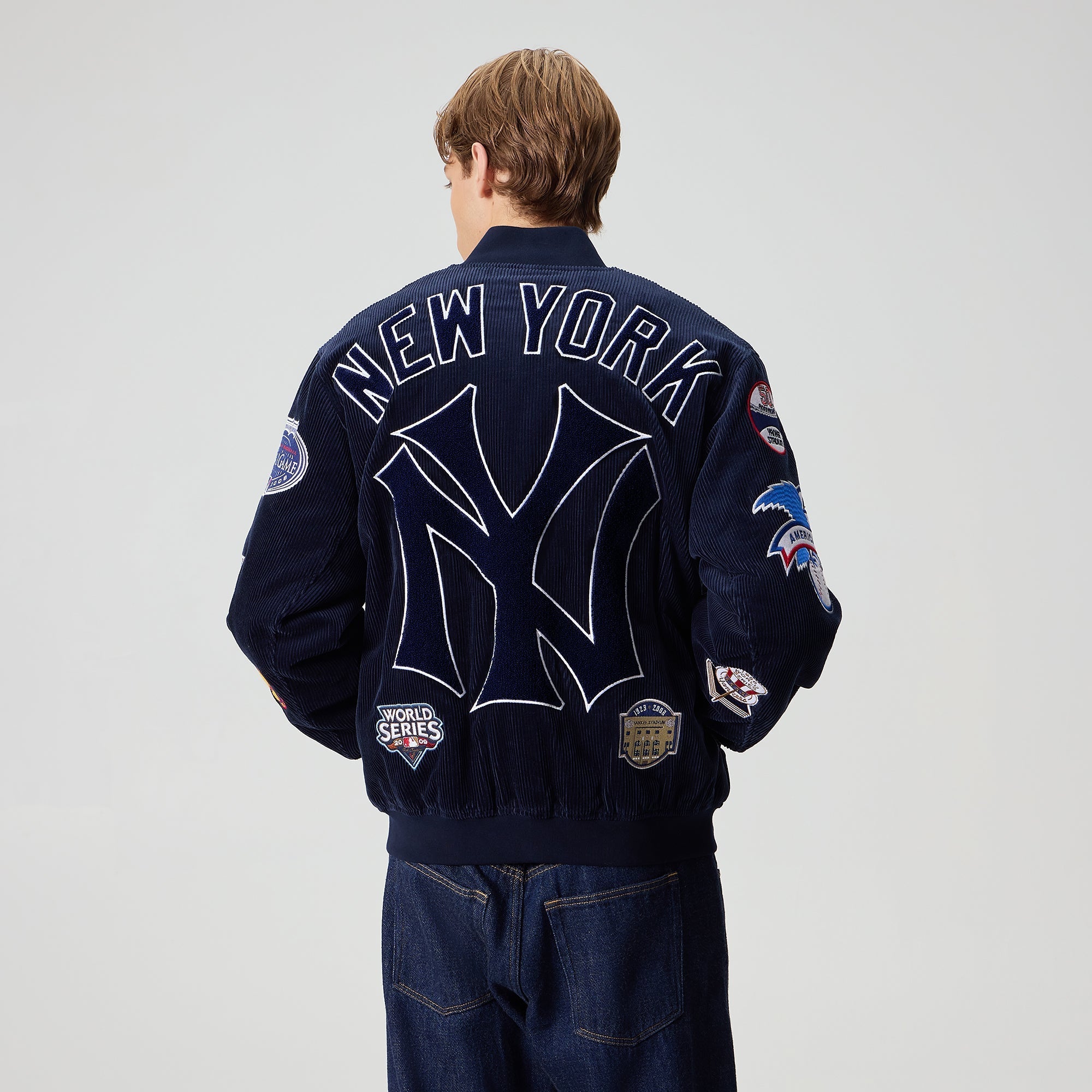 Kith for the New York Yankees Corduroy Avery Bomber Jacket
