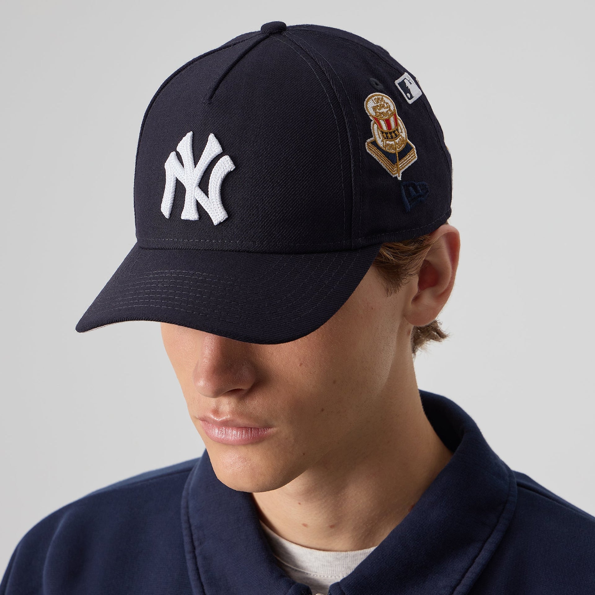 Kith & New Era for the New York Yankees 9FORTY MCrown A Frame Cap - Nocturnal - PH