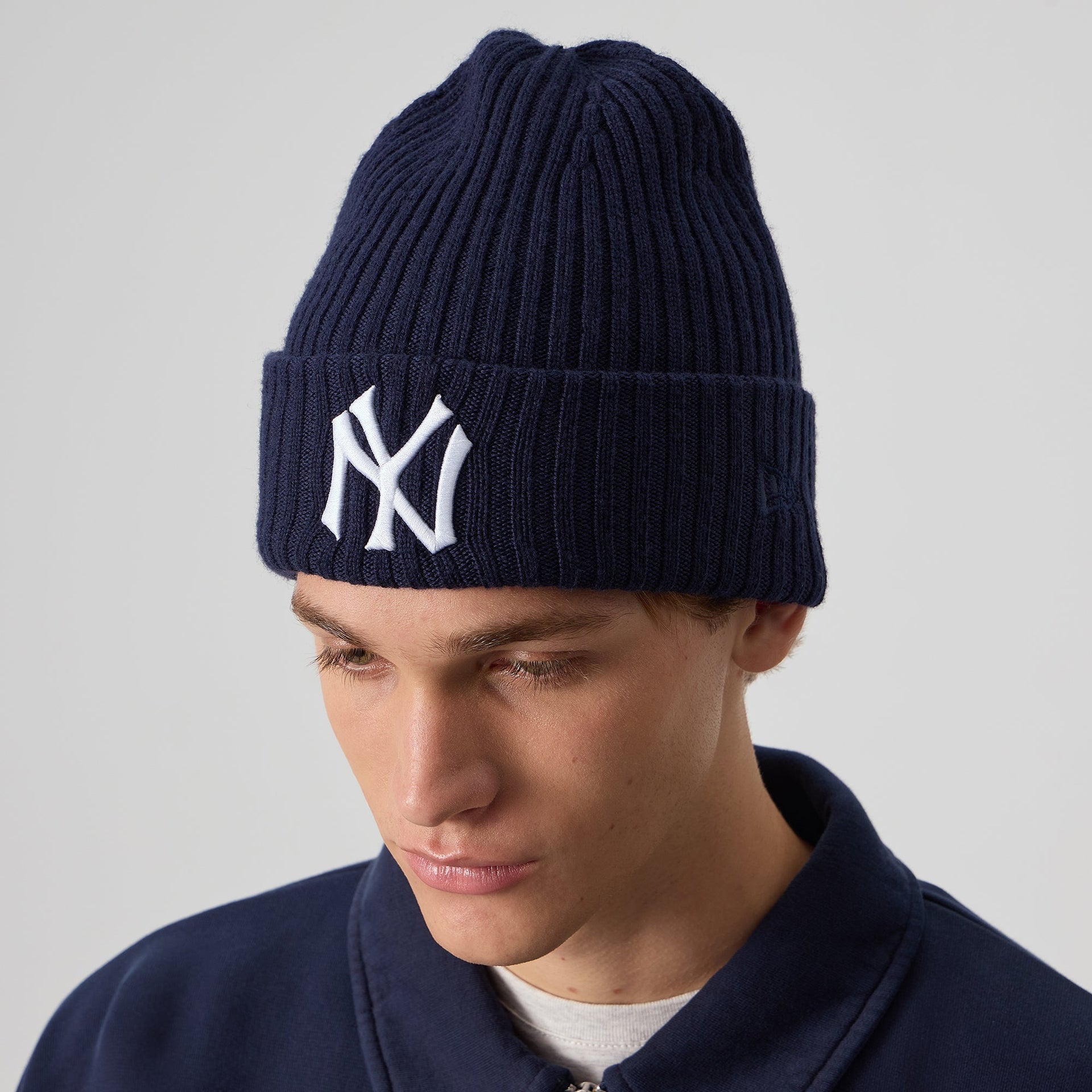 Kith & New Era for the New York Yankees Merino Knit Beanie - Nocturnal - PH