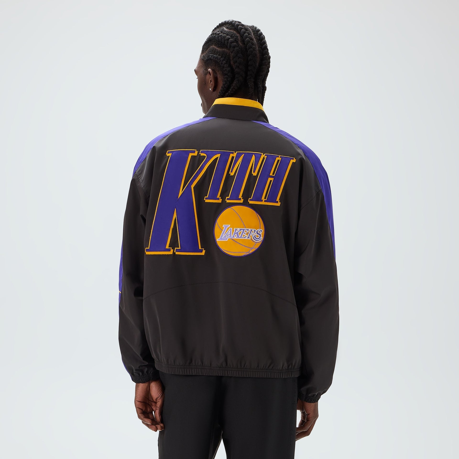 Kith for NBA All-Star Los Angeles Lakers Douglas Track Jacket - Black