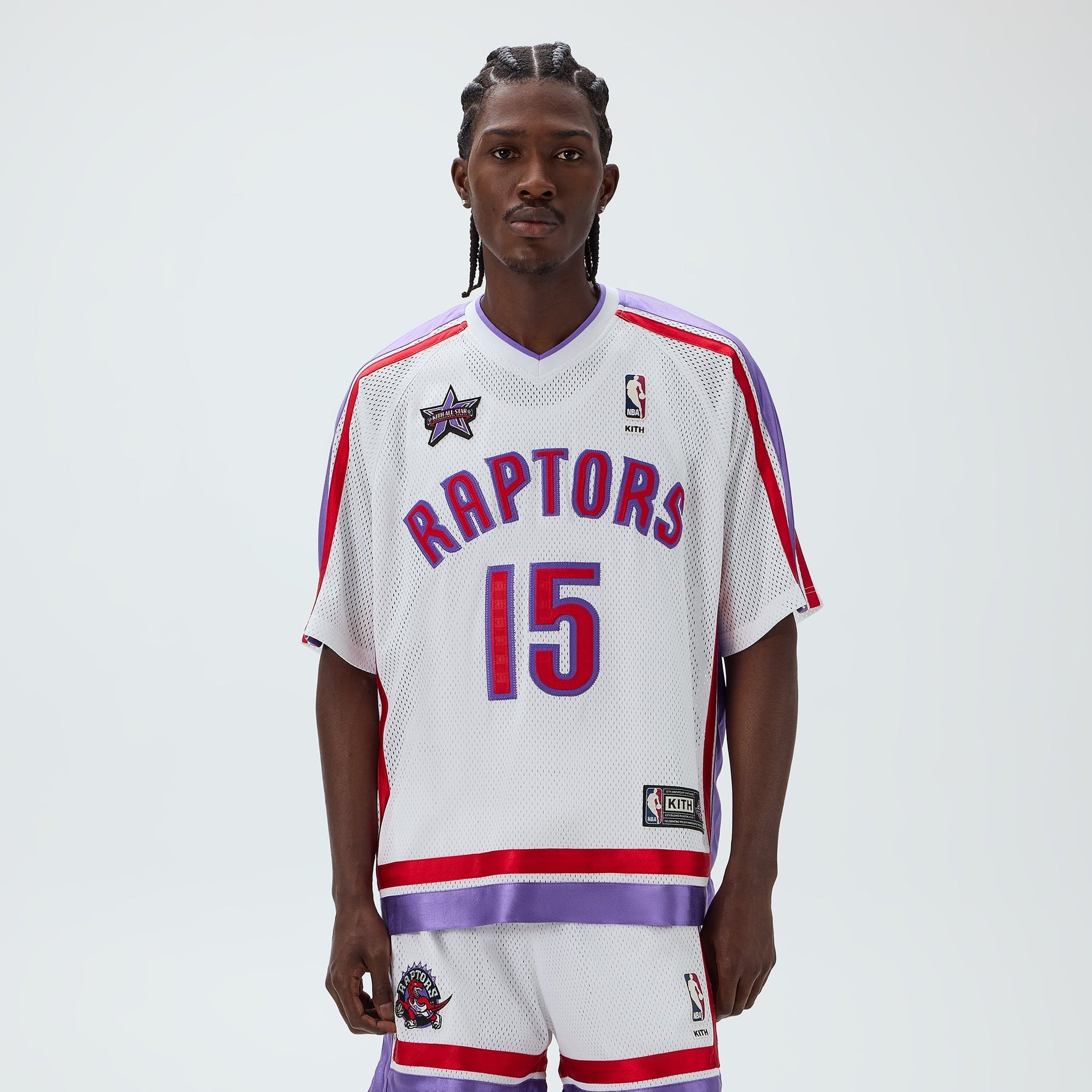 Kith for NBA All-Star Toronto Raptors Leon Shirt - White Kith Canada Kith for NBA All-Star Toronto Raptors Leon Shirt - White Kith Canada