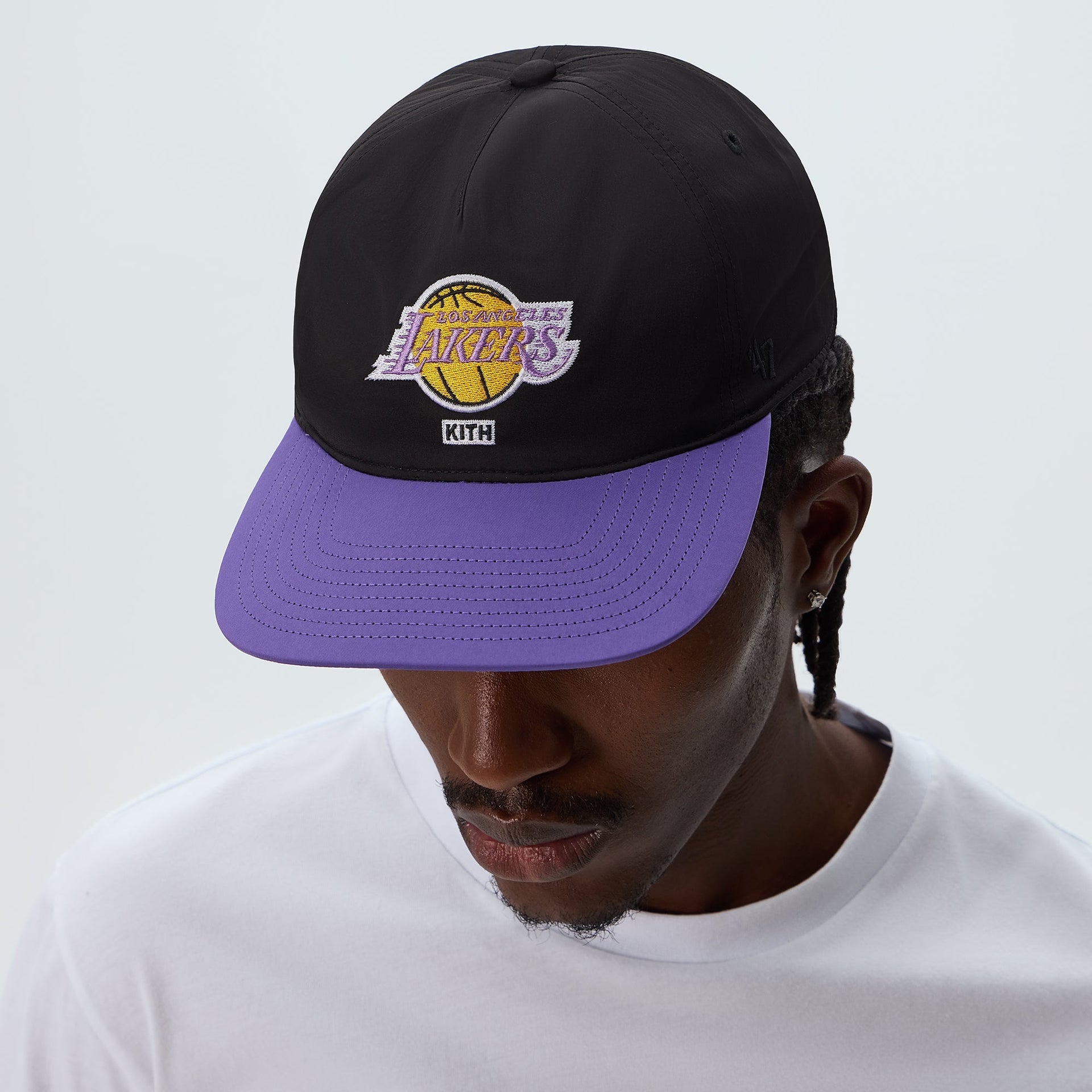 Kith & '47 for NBA All-Star Los Angeles Lakers SL Hitch Snapback - Black - PH
