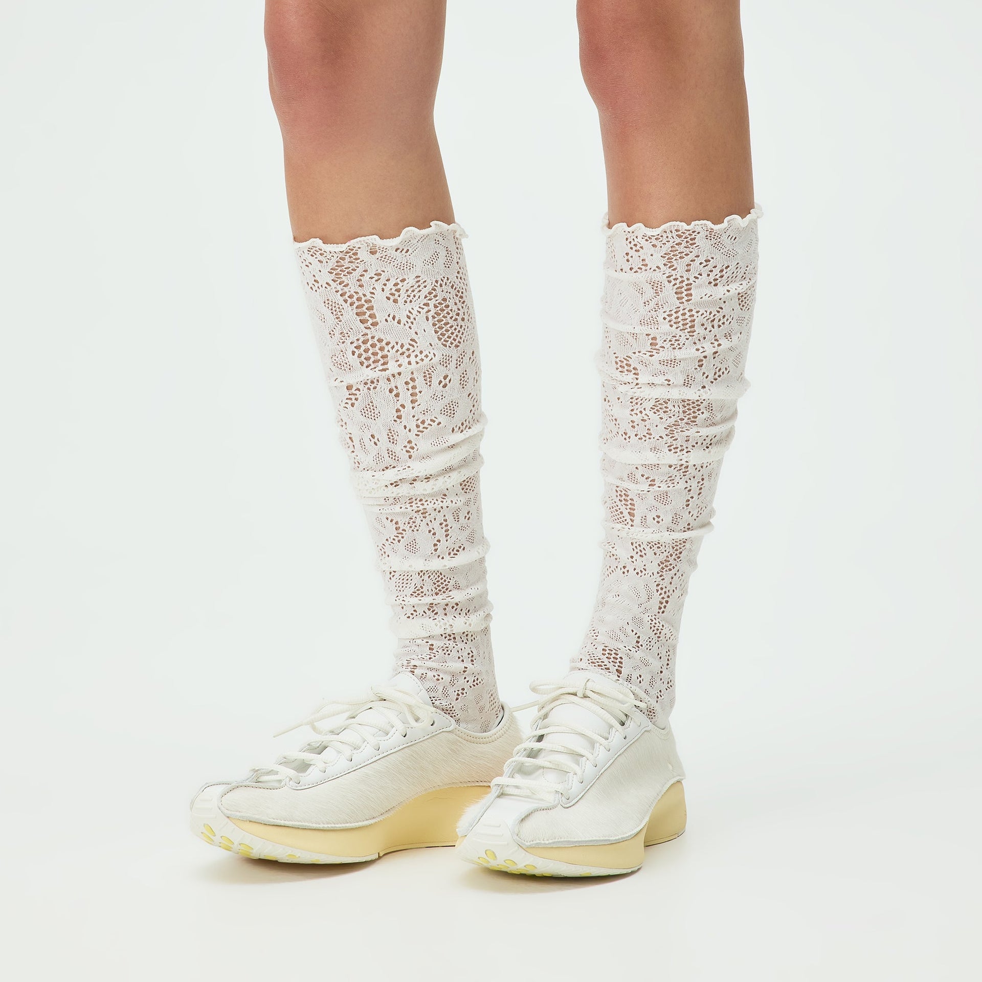Lisa for Kith Women Stirrup Leg Warmers - Sandrift