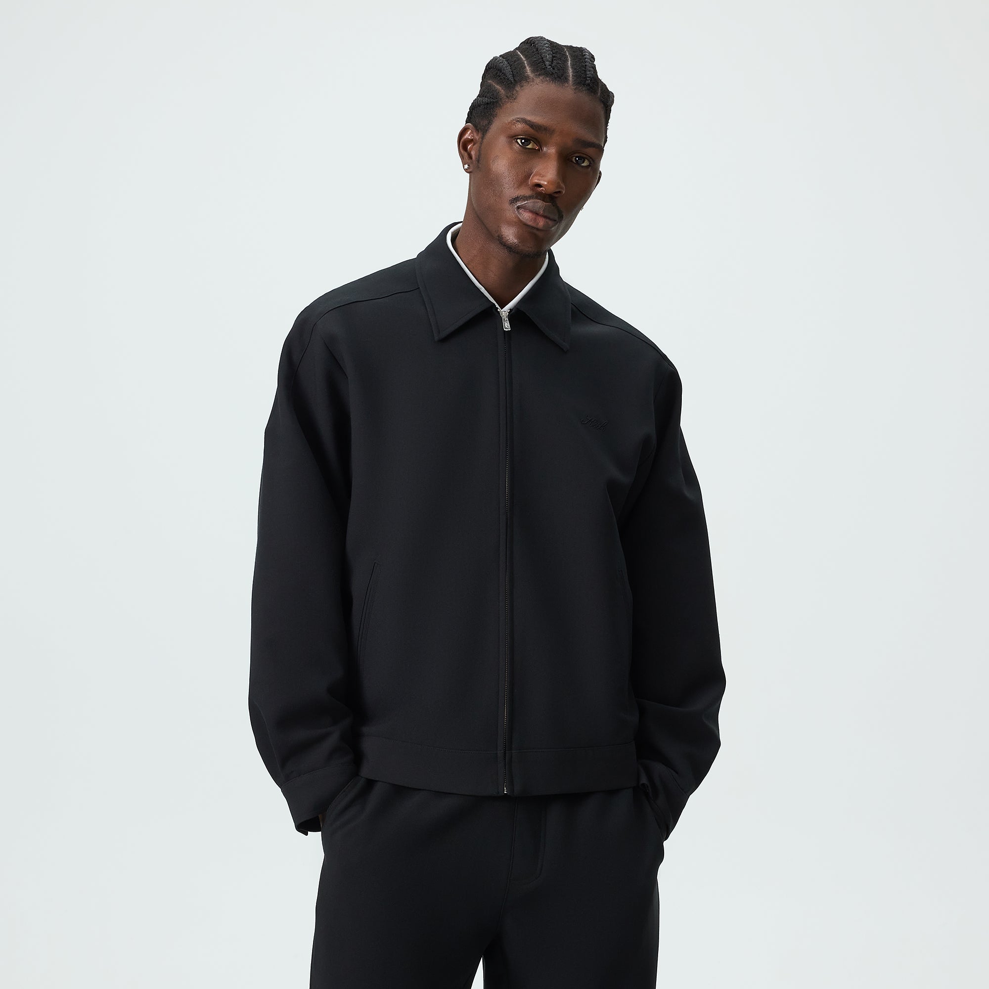ジャケット・アウター Kith Midweight Double Weave Huron Jacket Kith Midweight Double Weave Huron Jacket - Black – Kith Canada